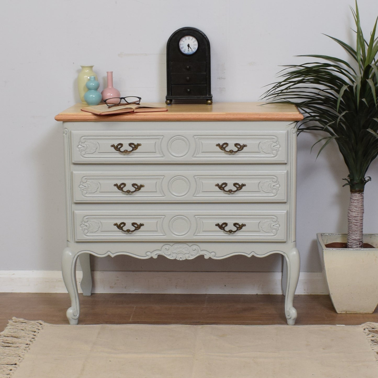 Painted French Chest Of Drawers