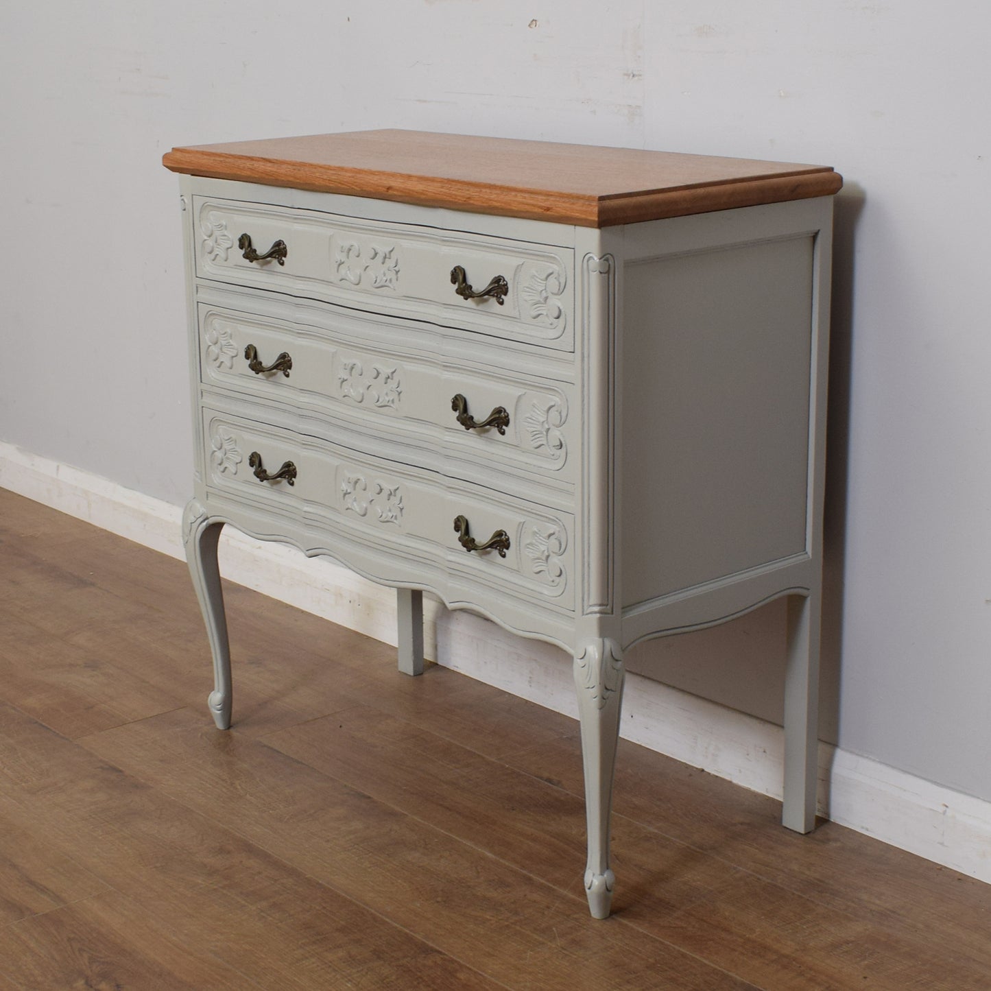 Painted French Chest Of Drawers