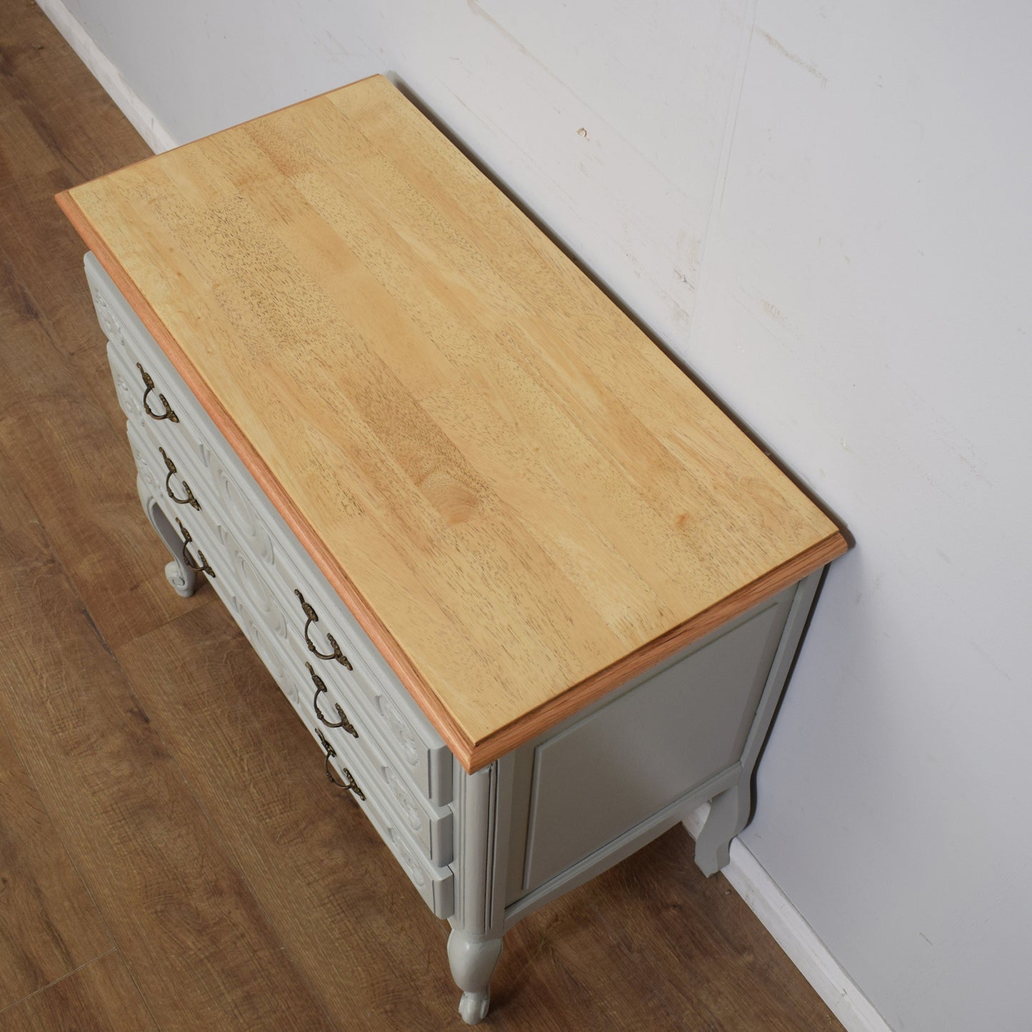 Painted French Chest Of Drawers