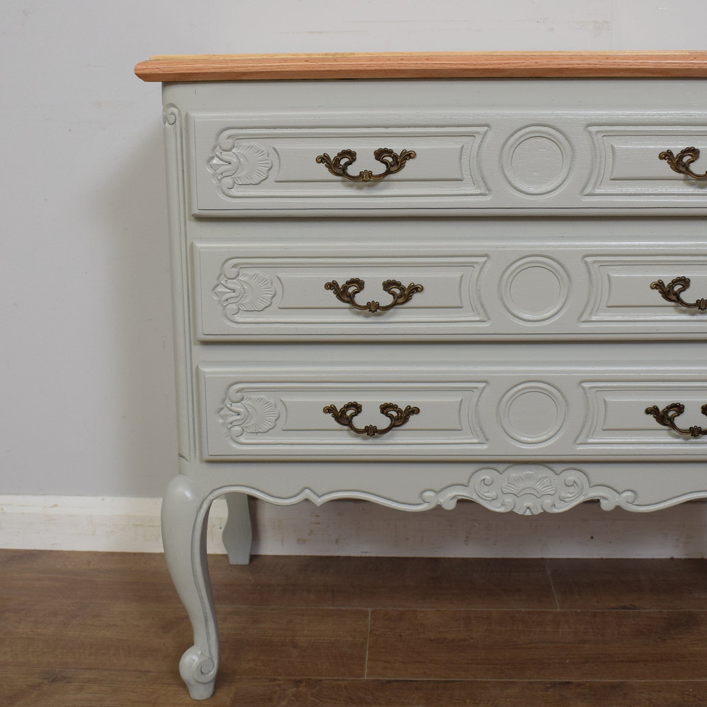 Painted French Chest Of Drawers