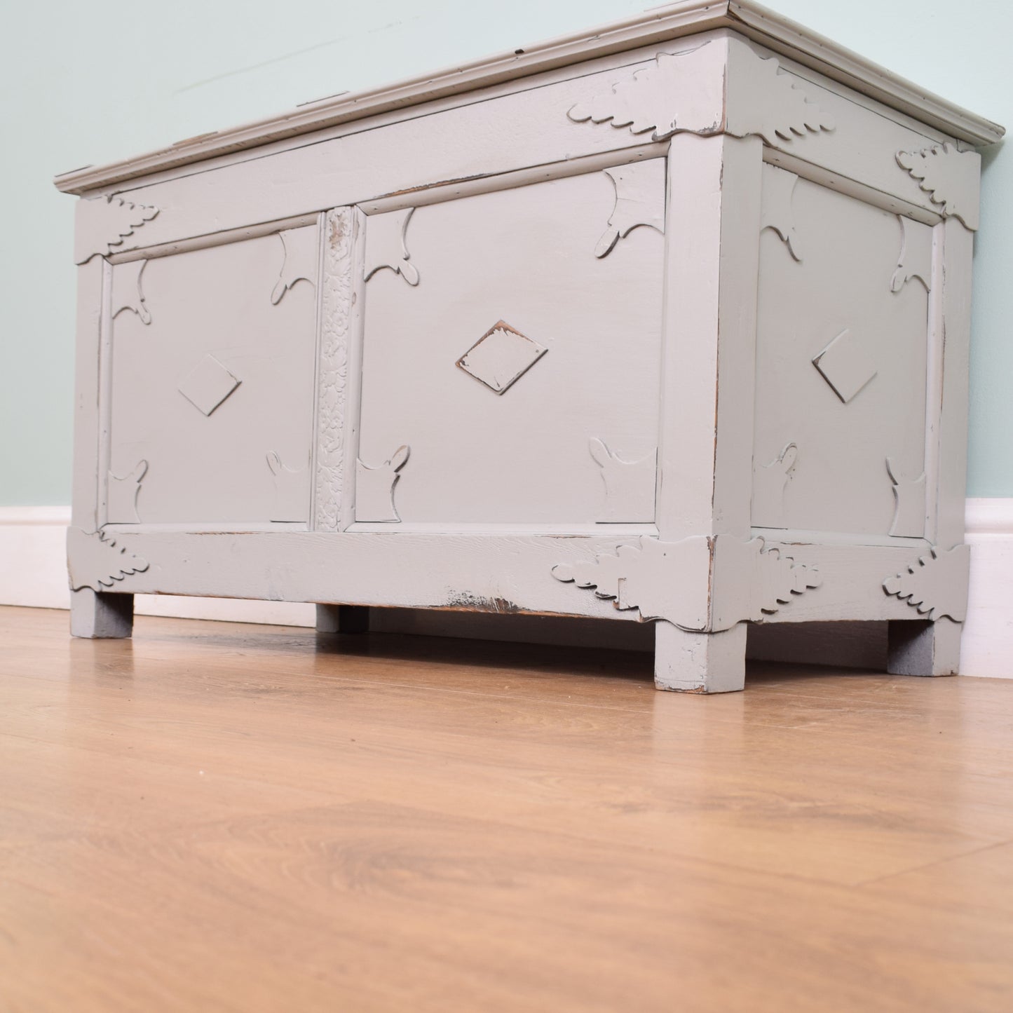 Shabby Chic Blanket Box