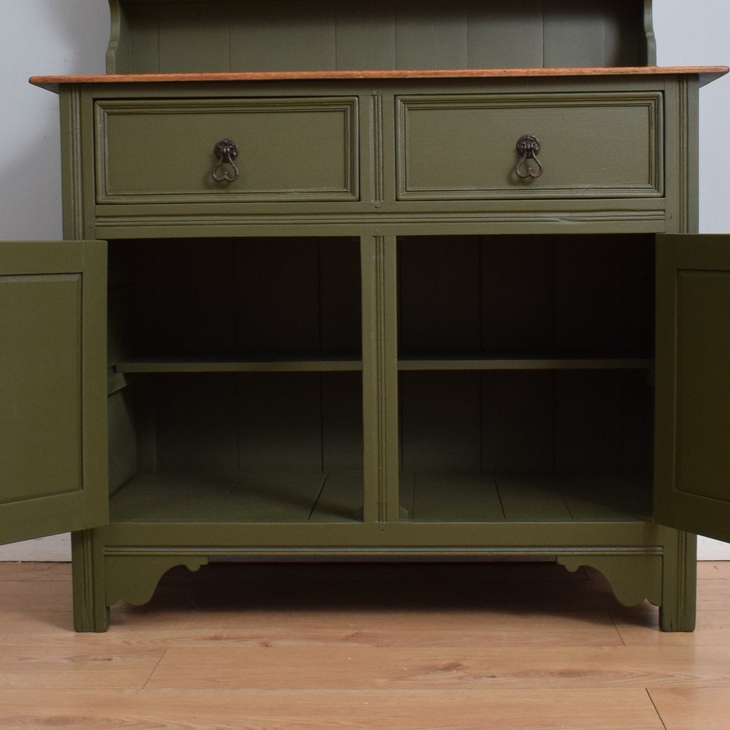 Painted Oak Dresser