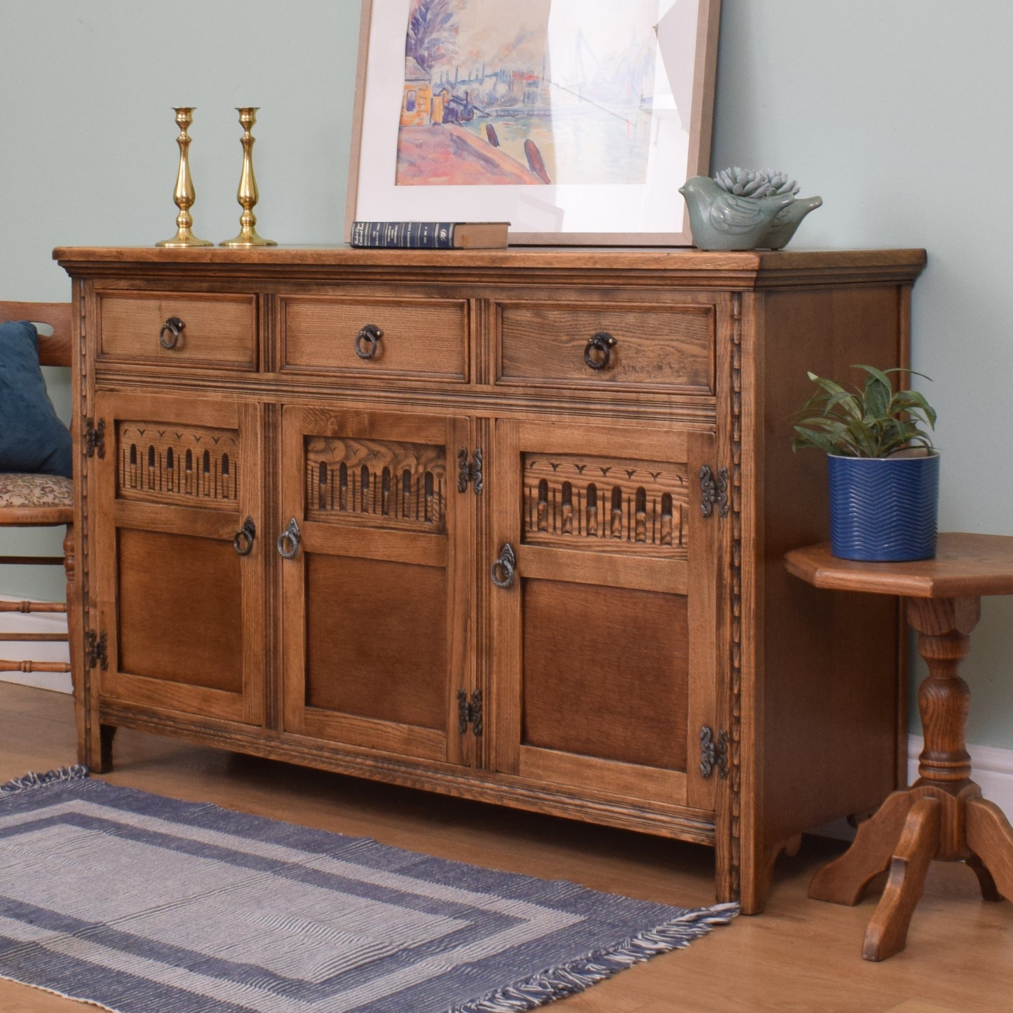Jaycee Oak Sideboard