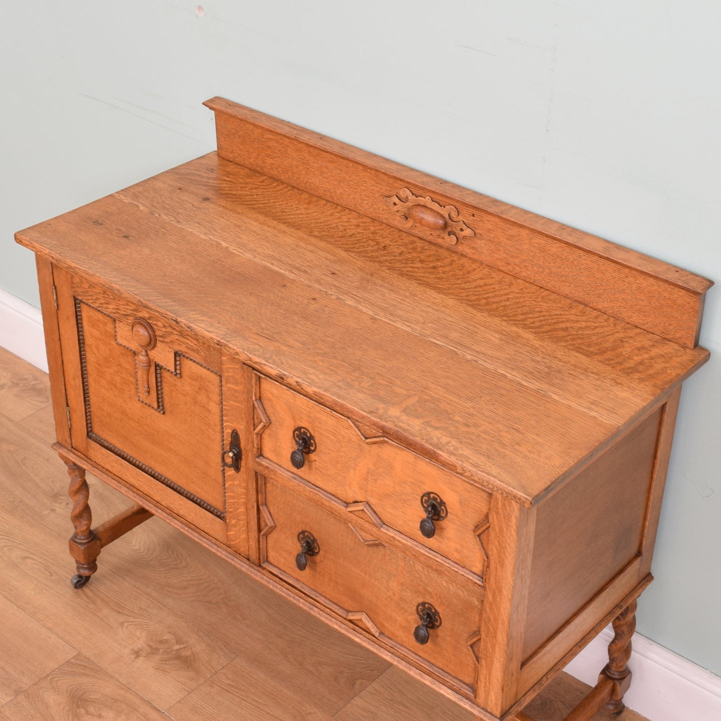 Restored Oak Sideboard