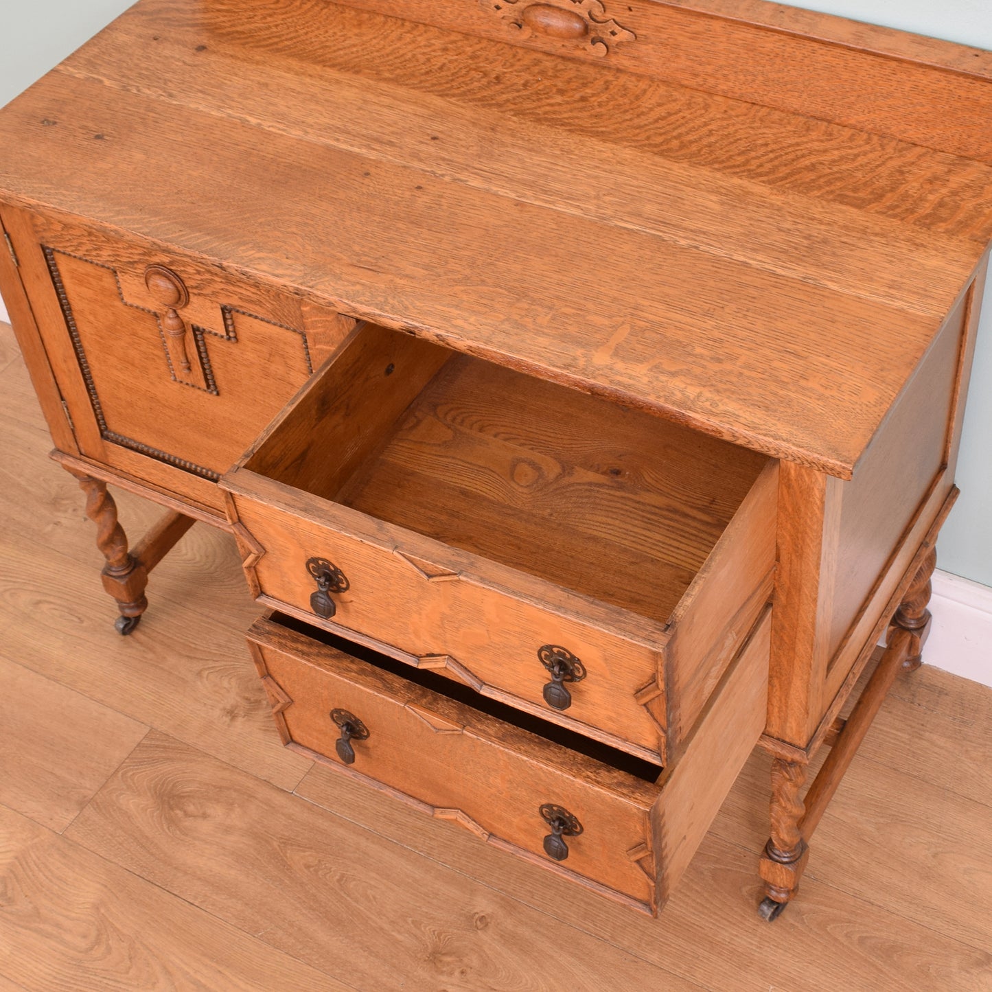 Restored Oak Sideboard