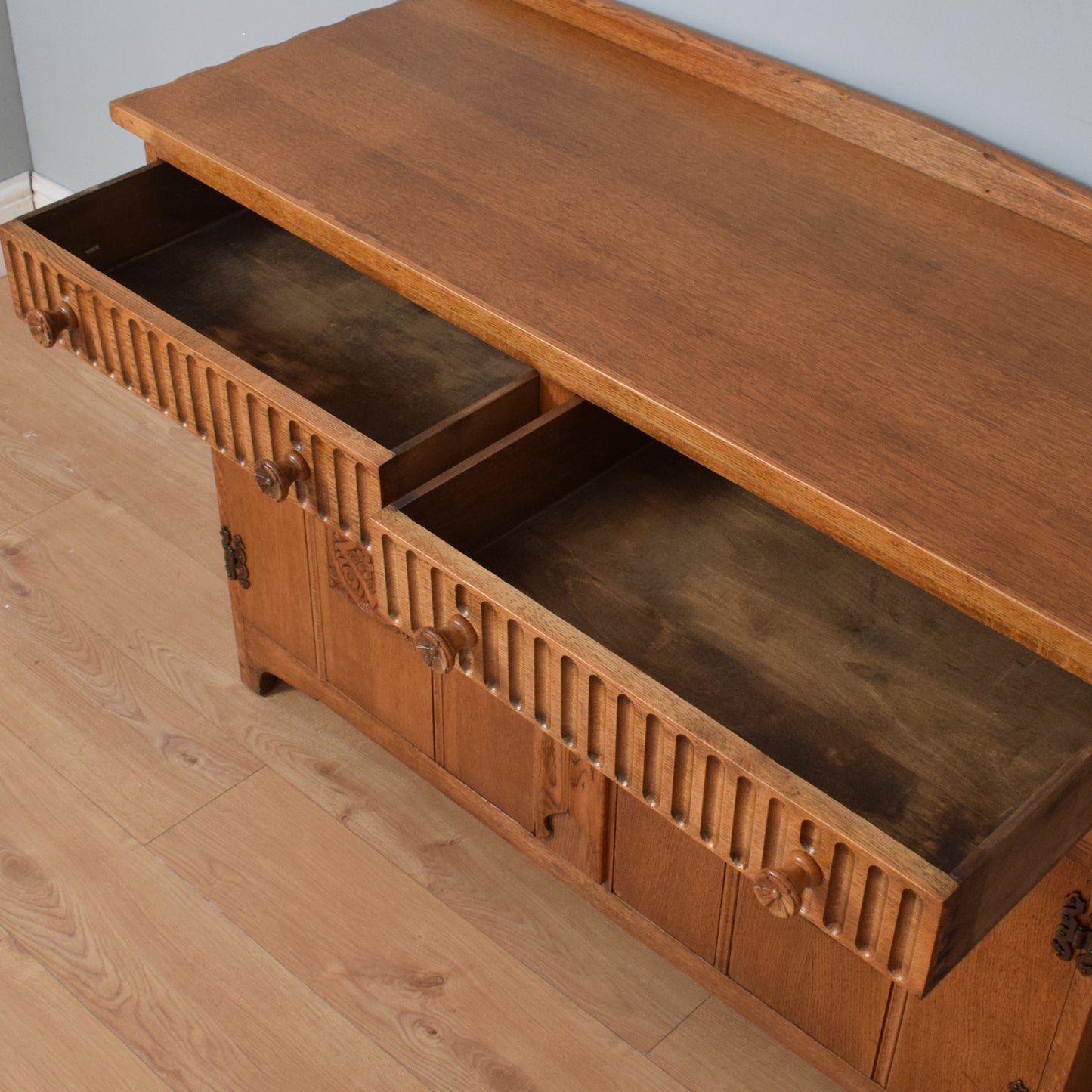 Restored Oak Sideboard