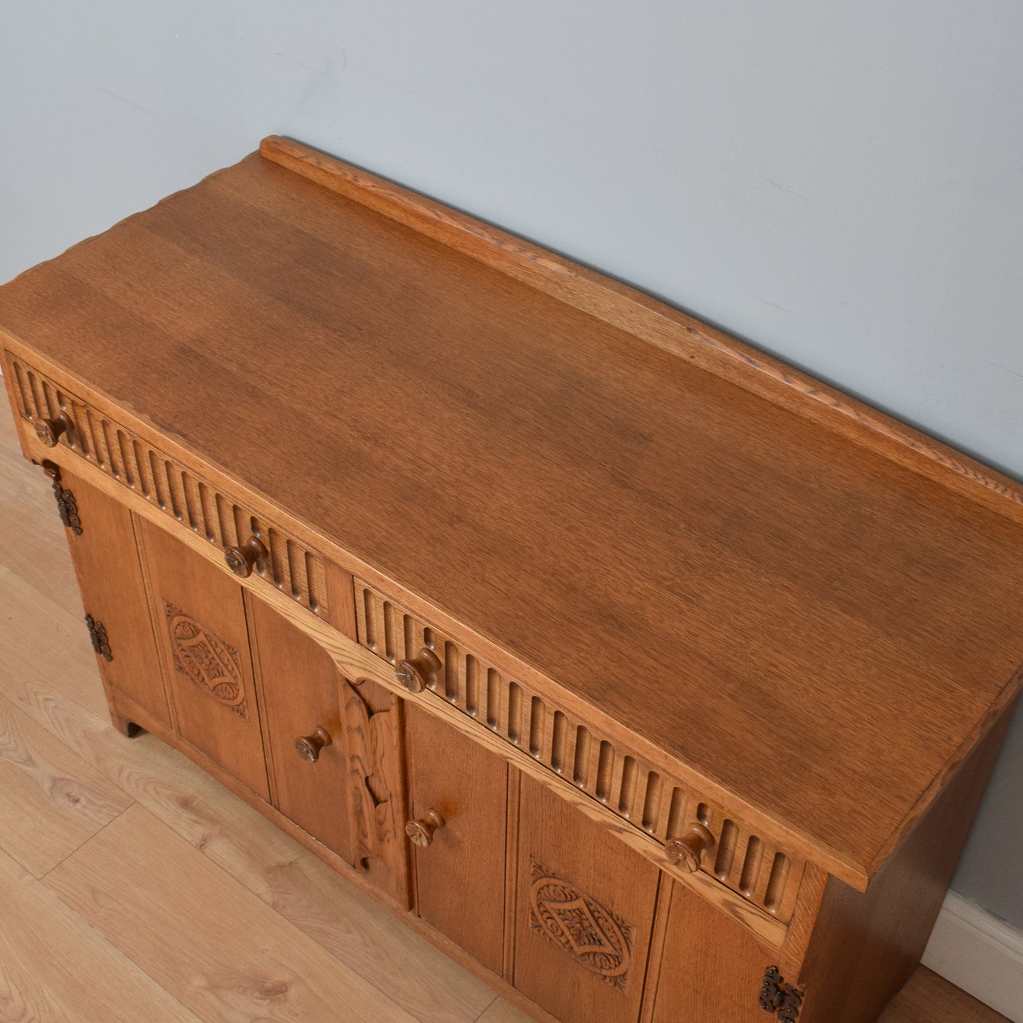 Restored Oak Sideboard