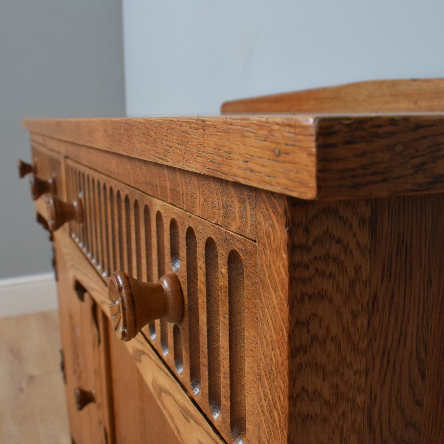 Restored Oak Sideboard