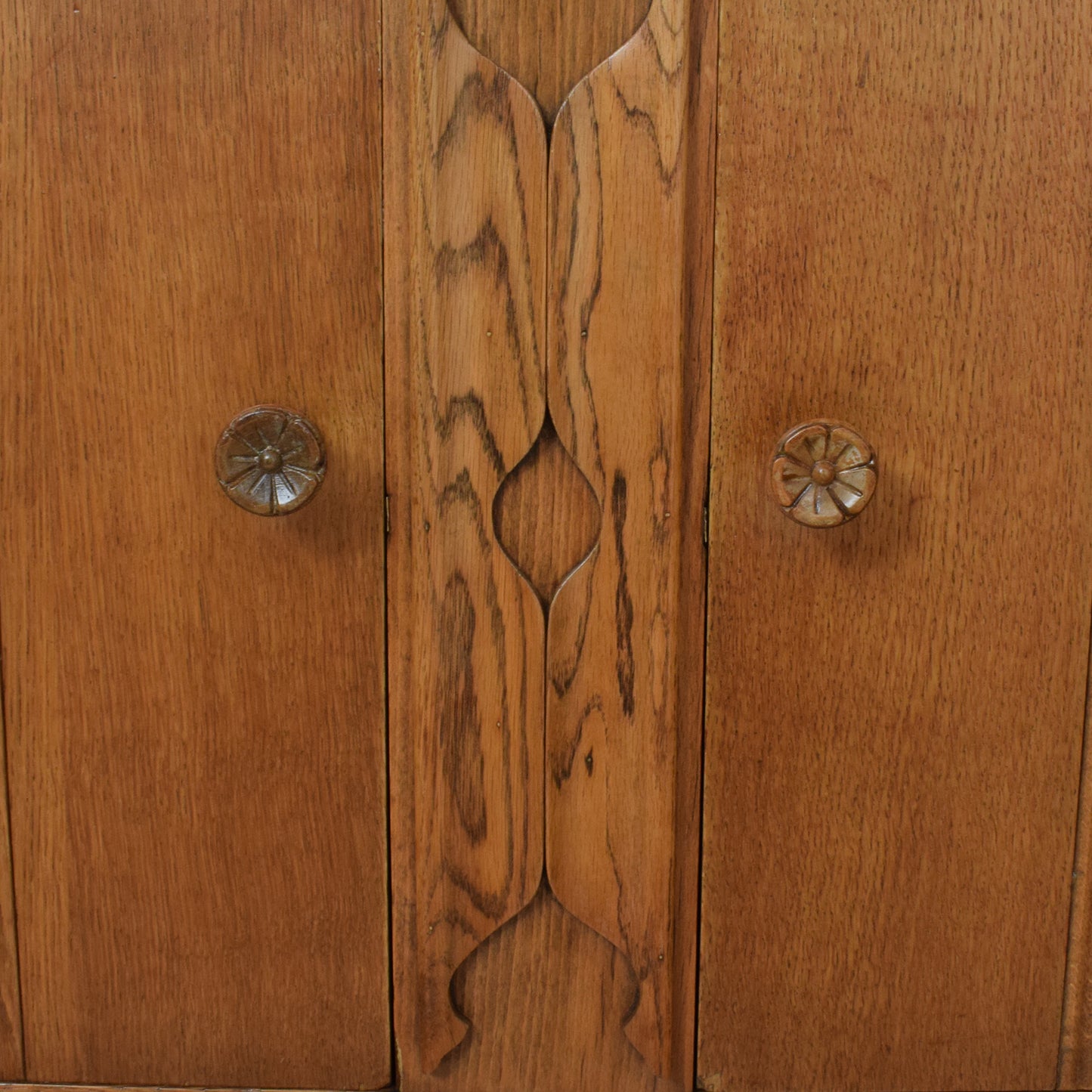 Restored Oak Sideboard
