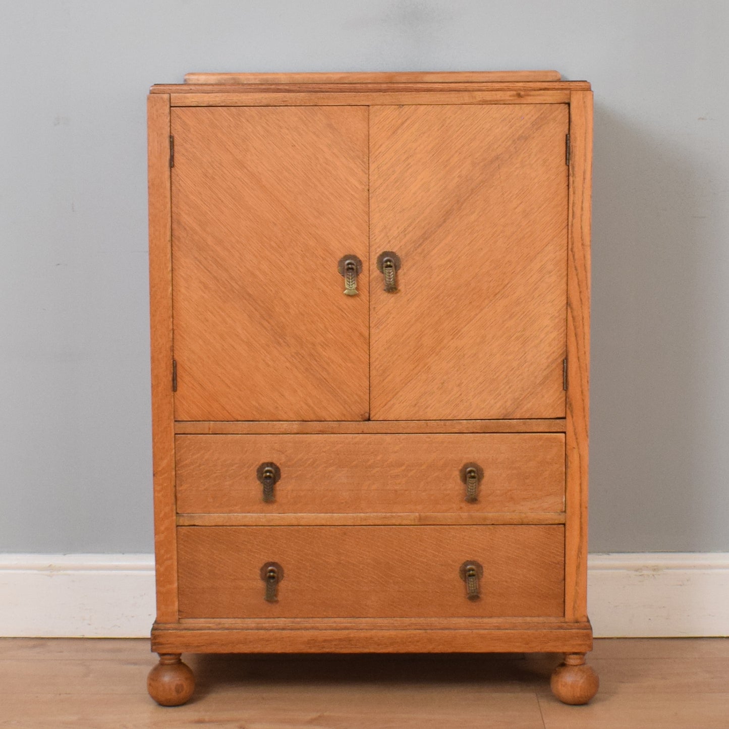 Traditional Oak Tallboy
