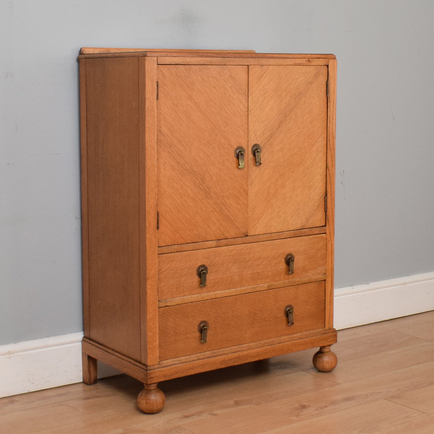 Traditional Oak Tallboy