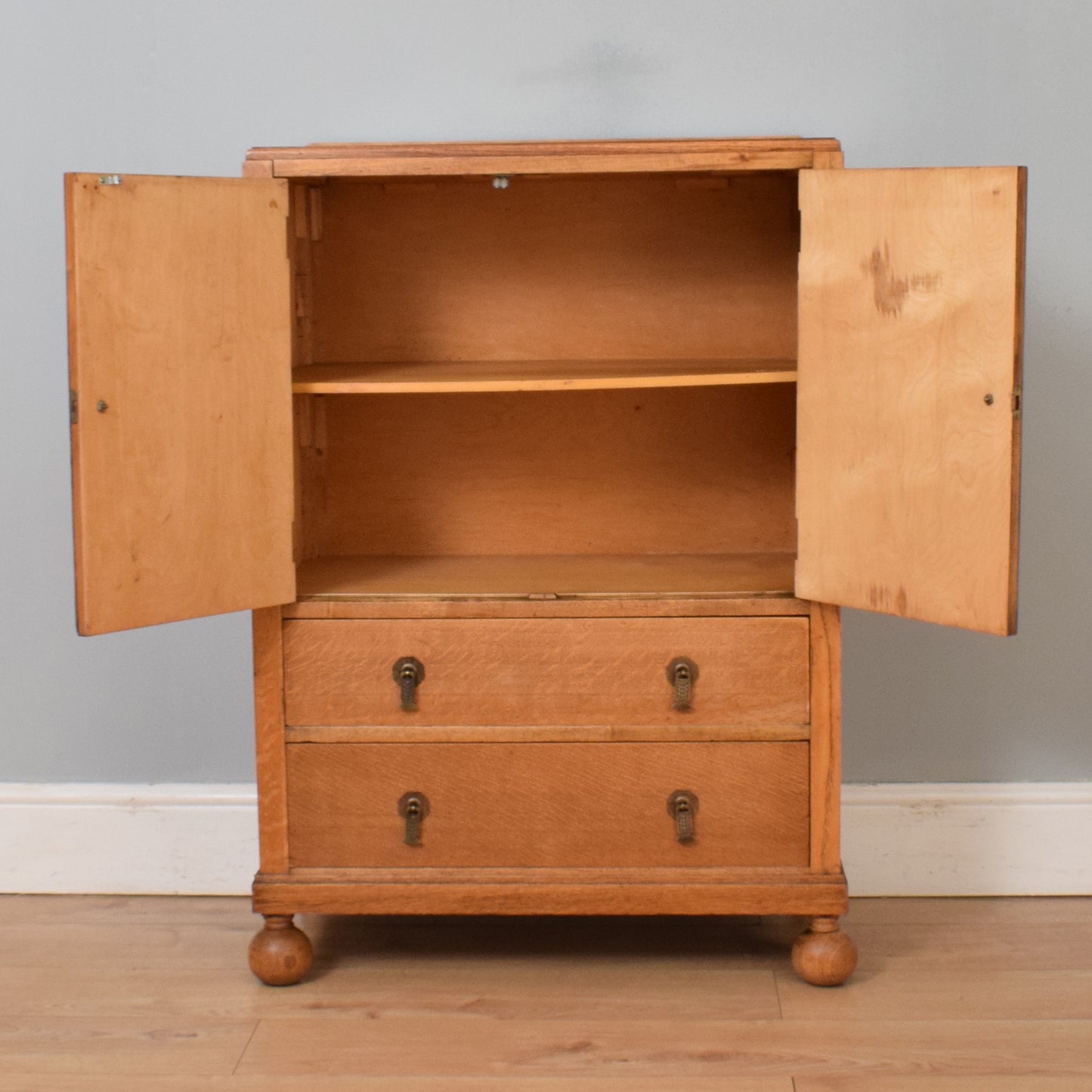 Traditional Oak Tallboy