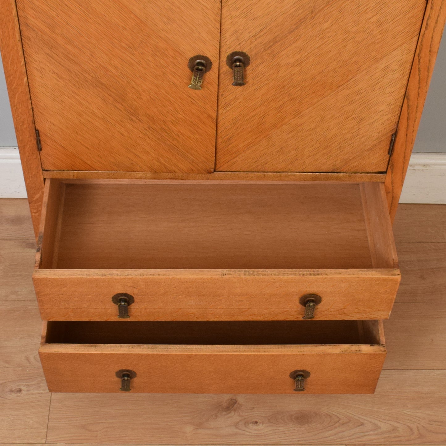 Traditional Oak Tallboy