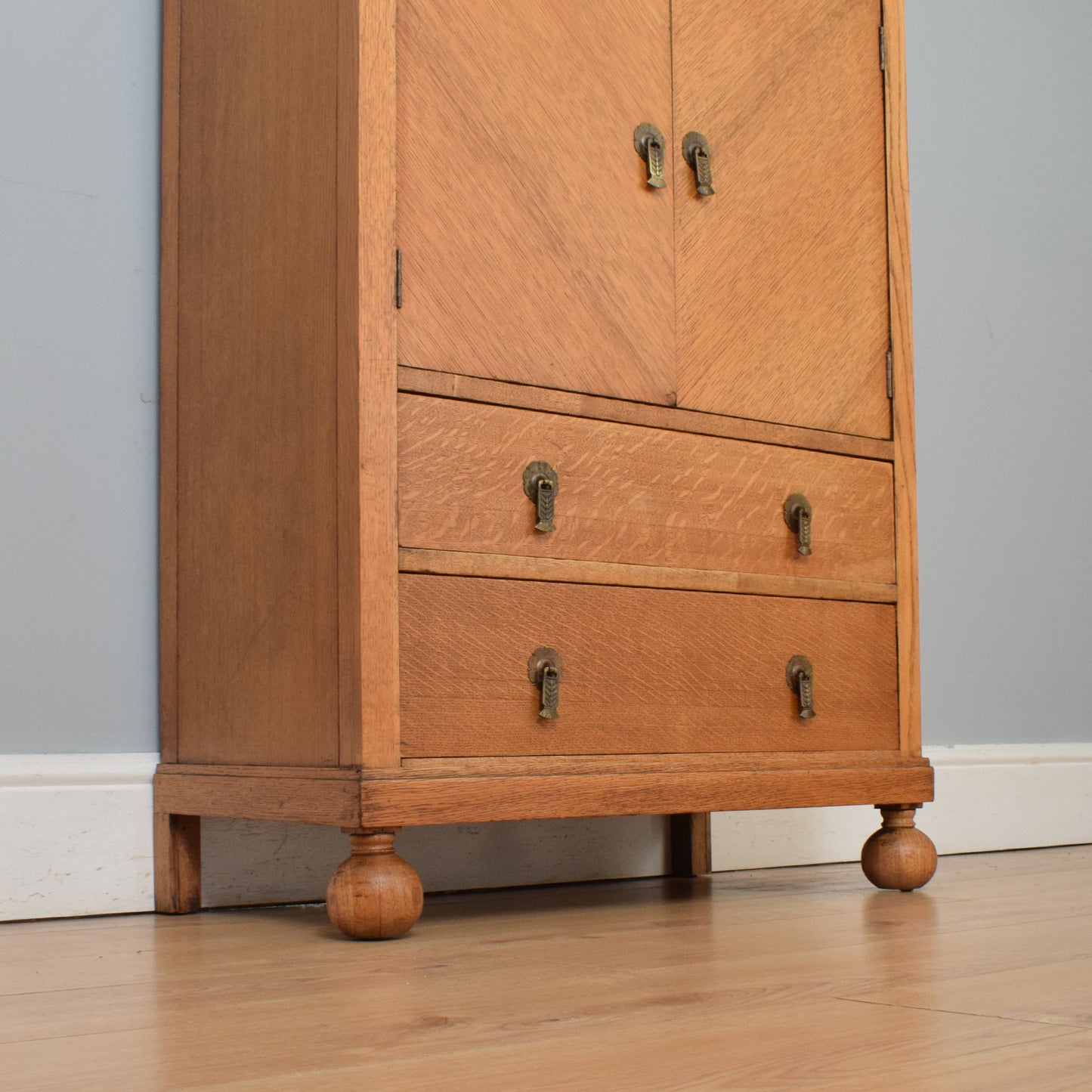 Traditional Oak Tallboy