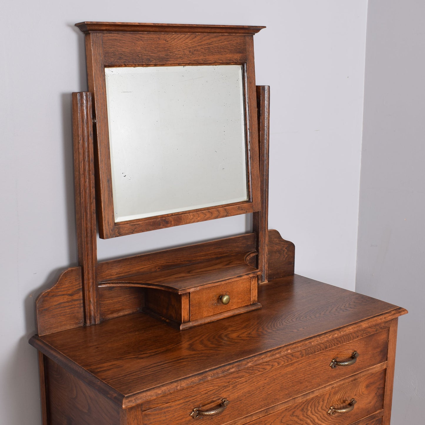 Restored Oak Dressing Table