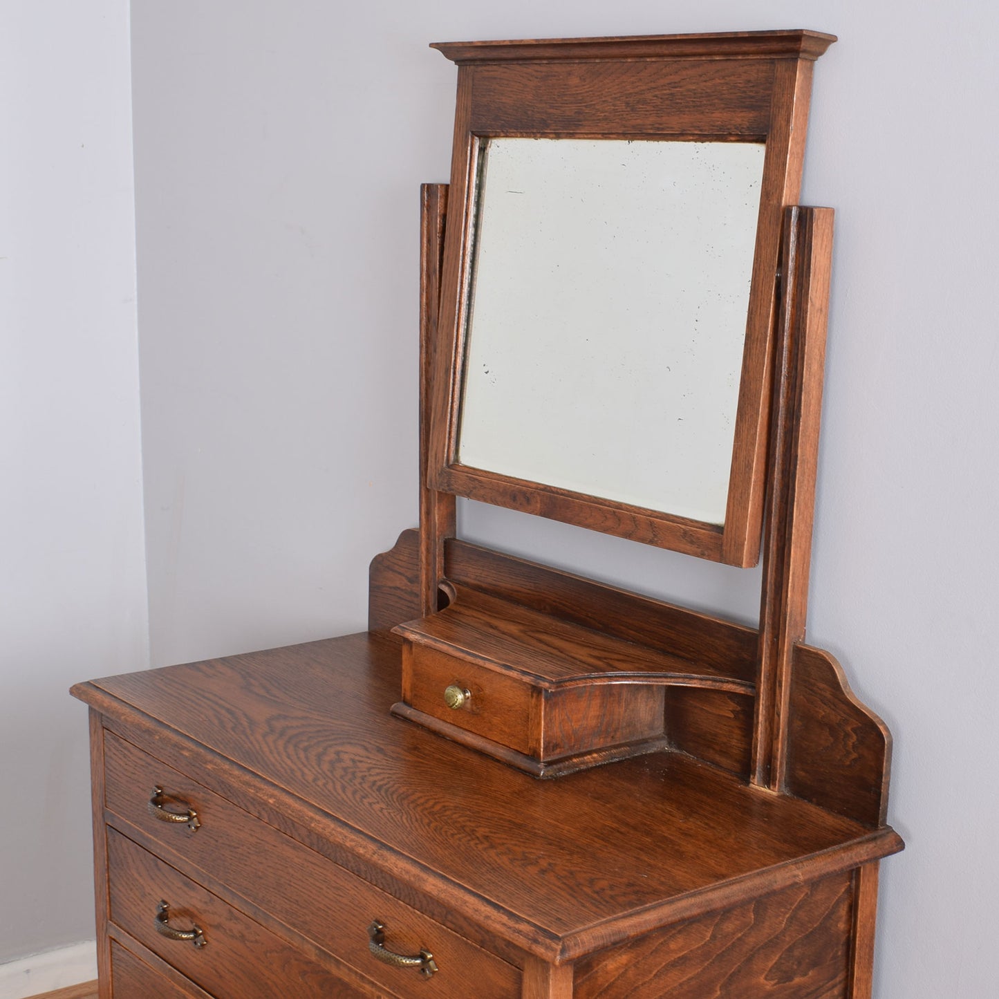 Restored Oak Dressing Table