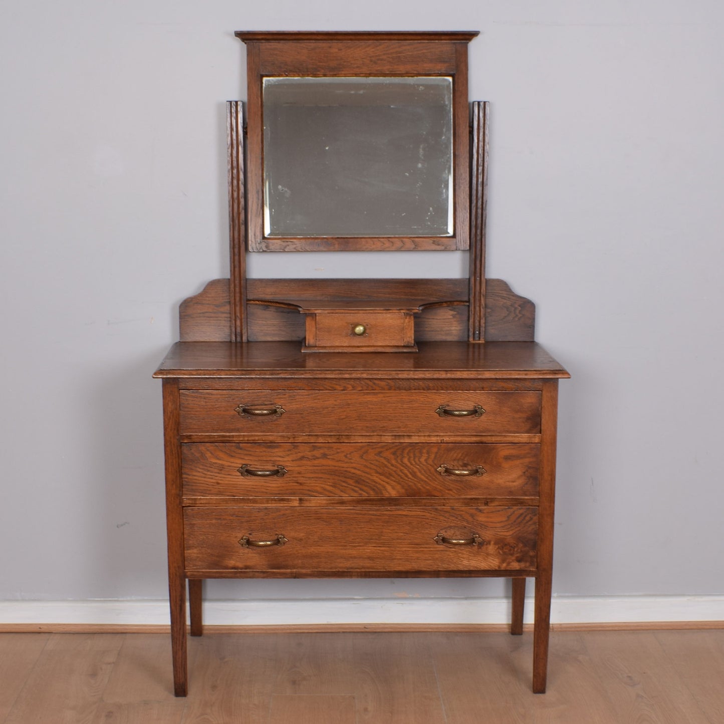 Restored Oak Dressing Table