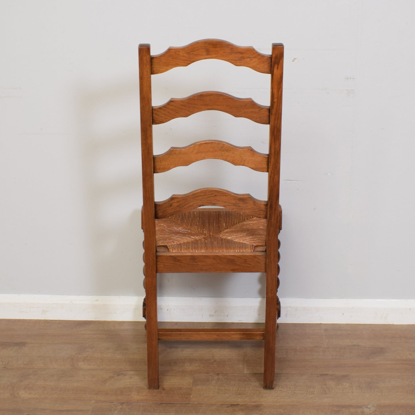 Restored Barley Twist Table And Six Chairs