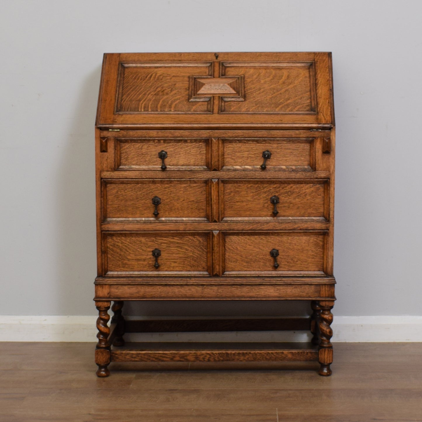 Restored Oak Bureau