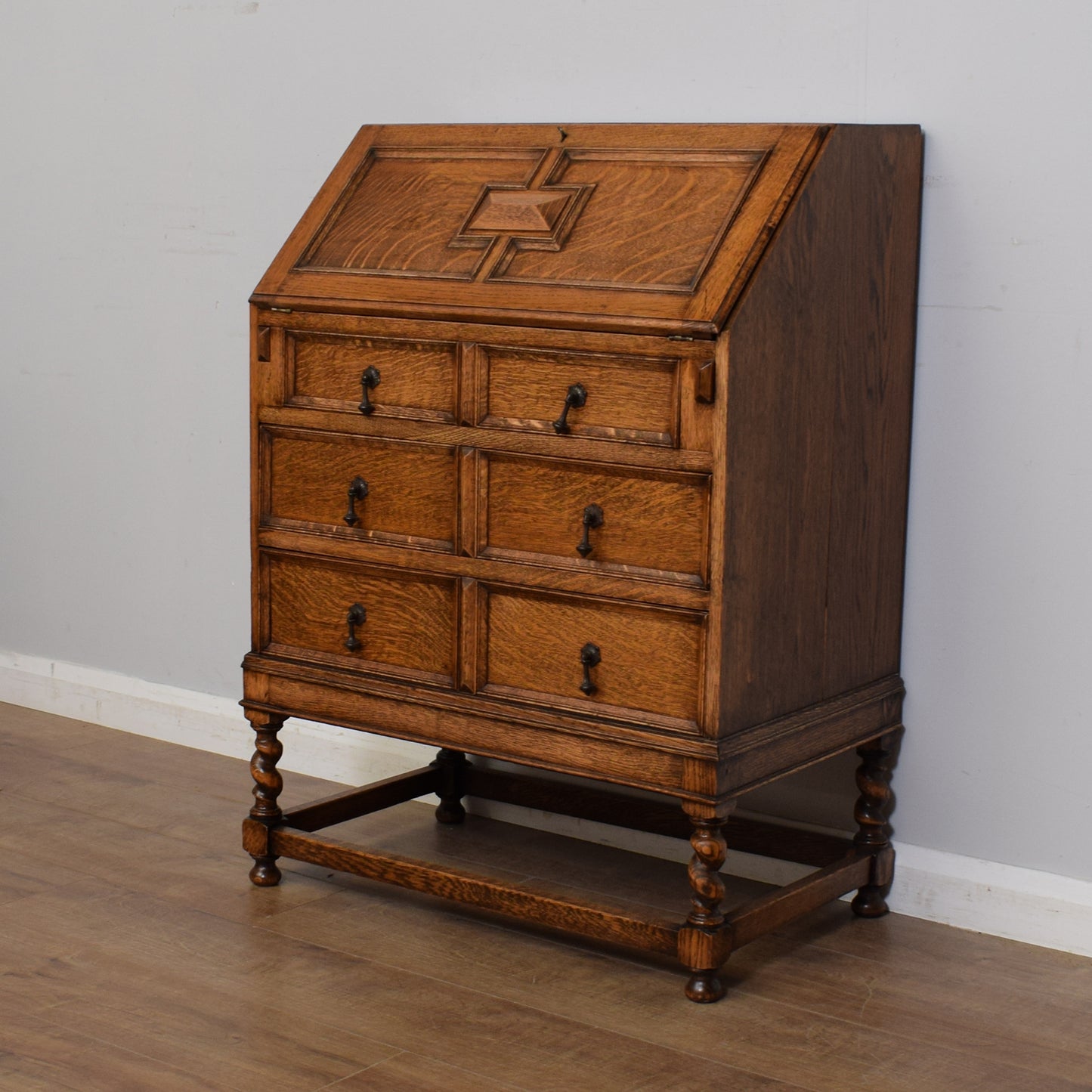 Restored Oak Bureau