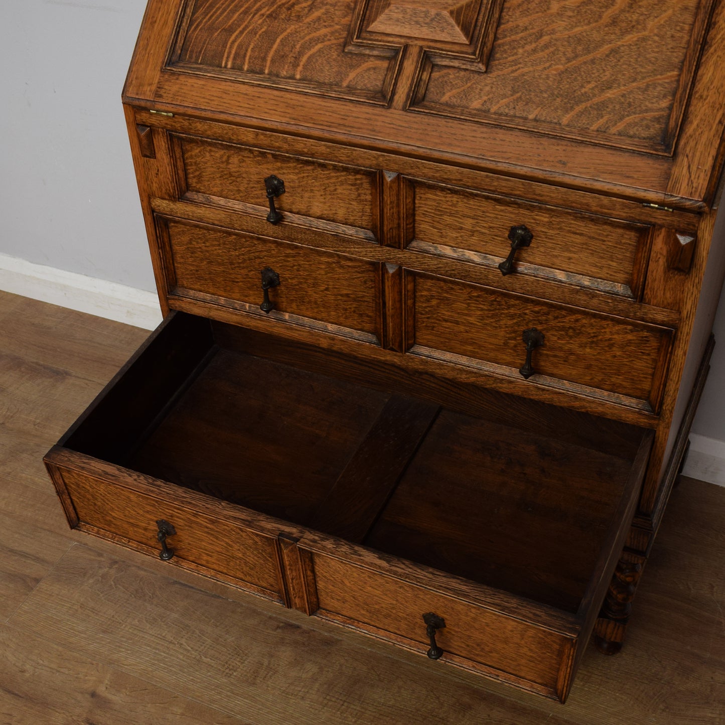Restored Oak Bureau