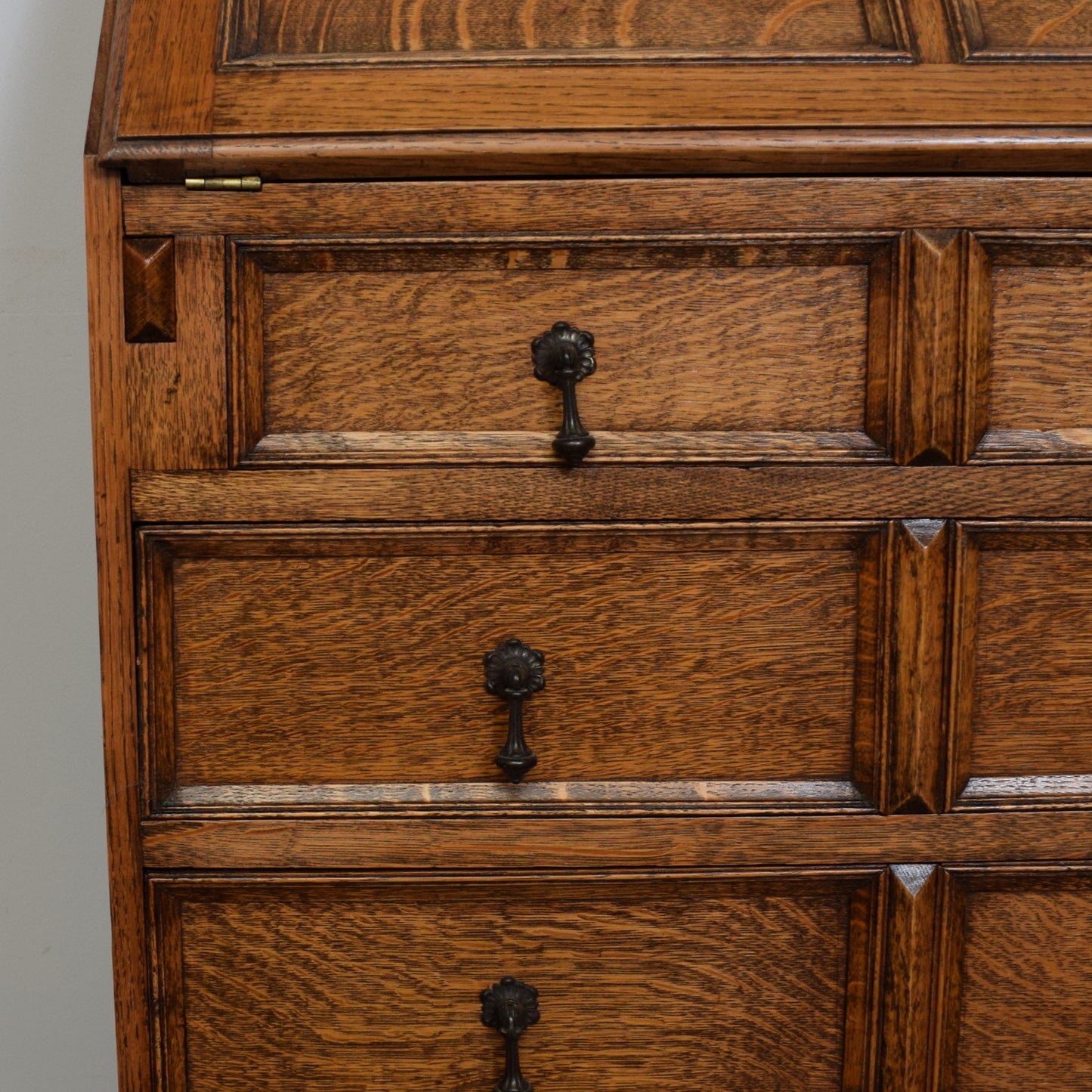 Restored Oak Bureau