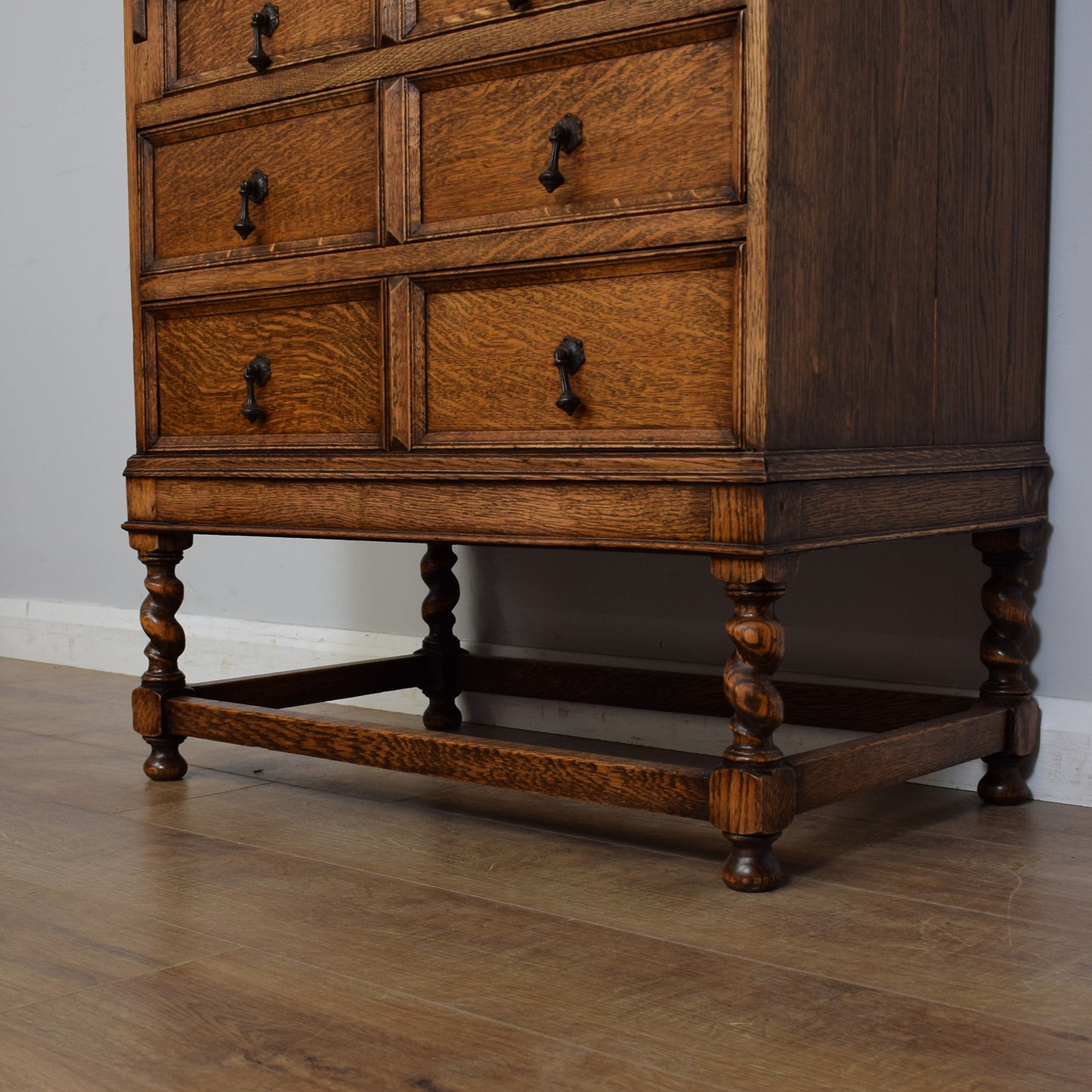Restored Oak Bureau