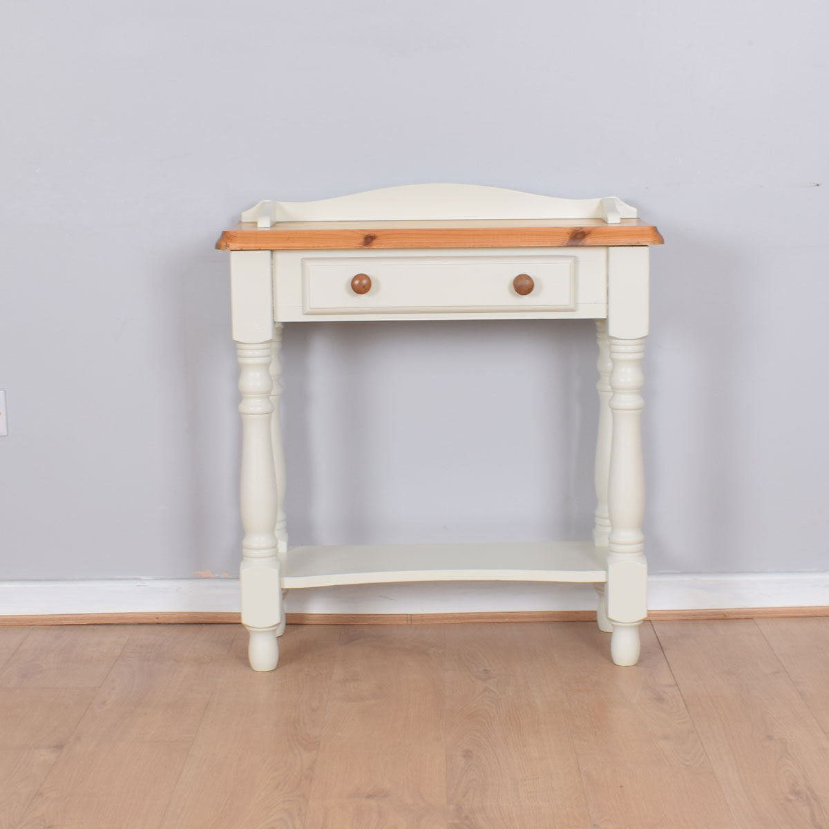 Painted Pine Console Table