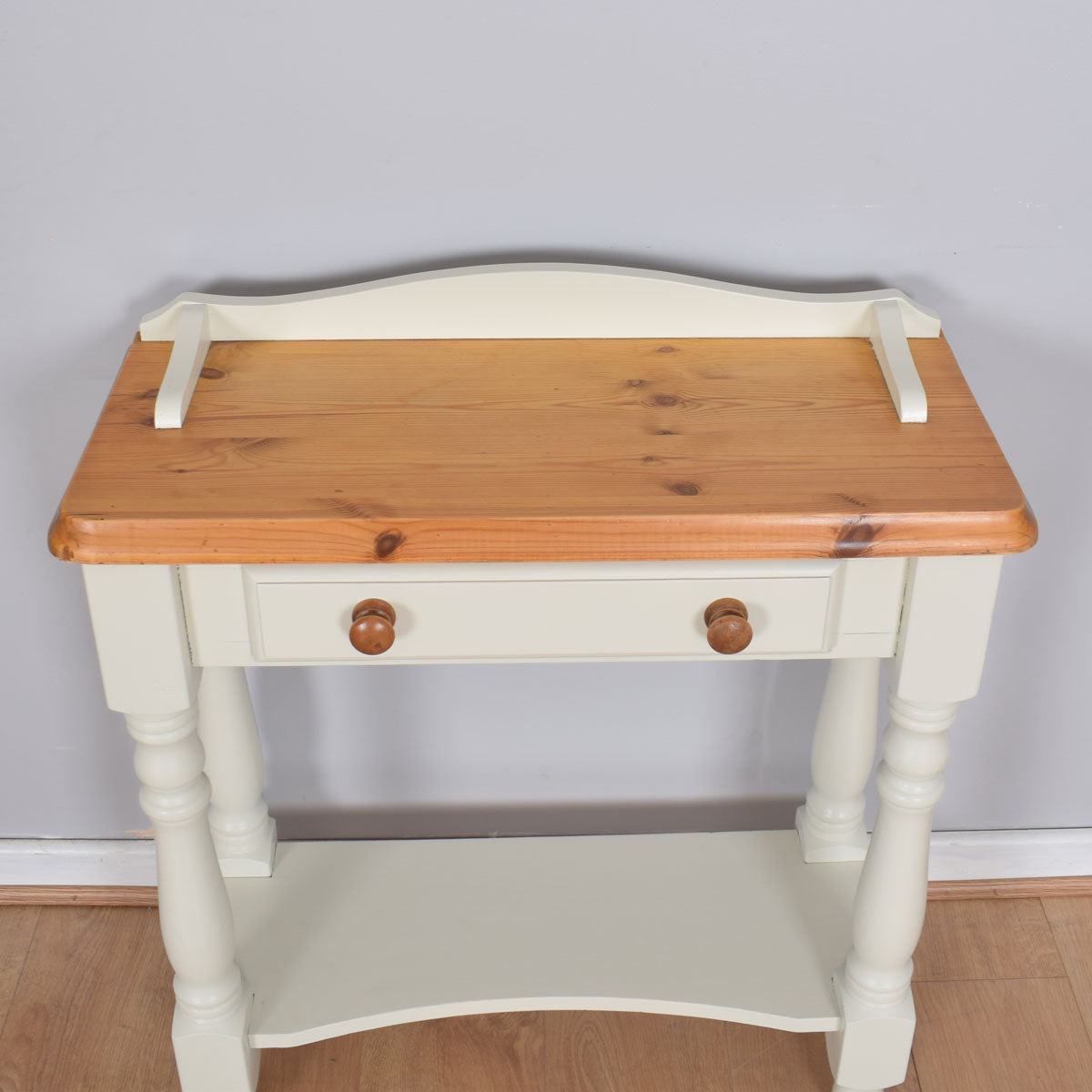 Painted Pine Console Table