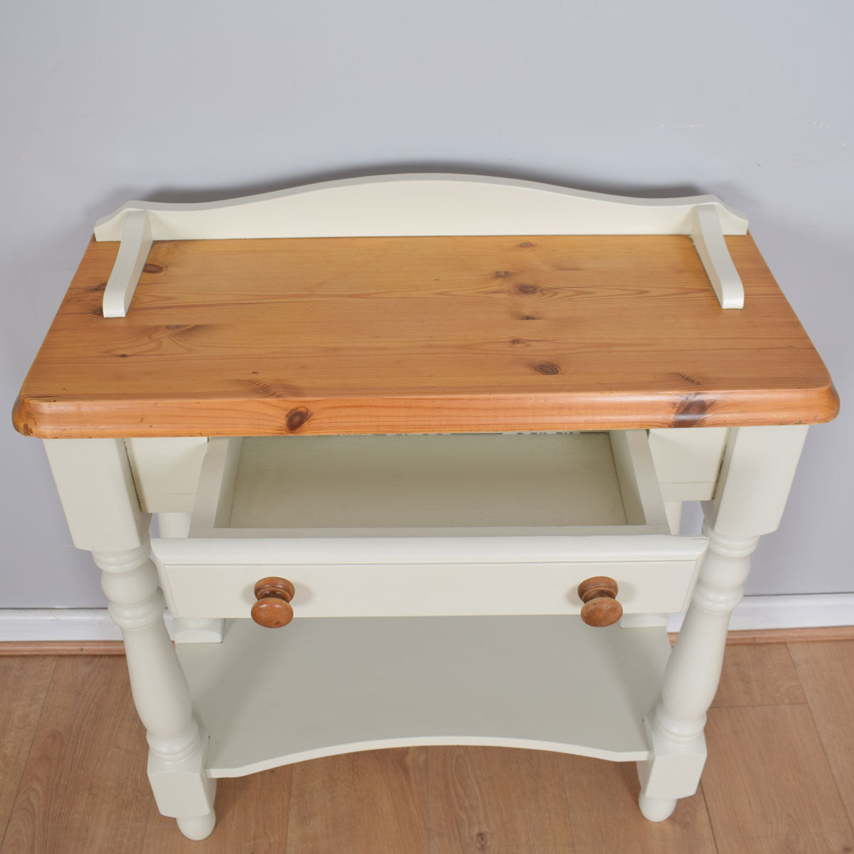 Painted Pine Console Table