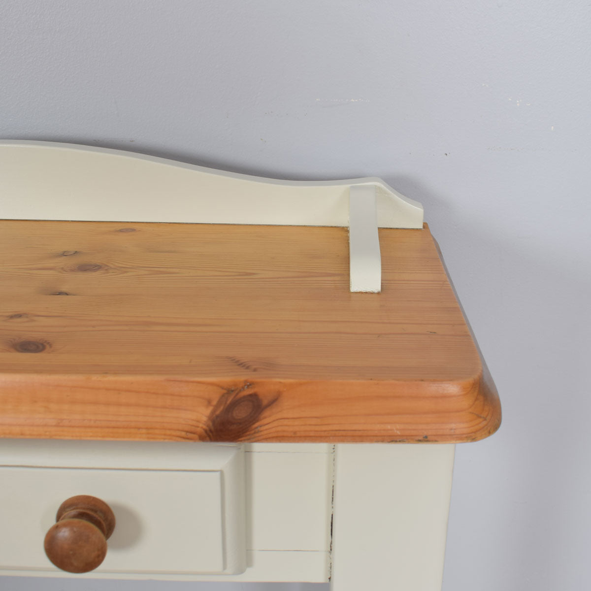 Painted Pine Console Table