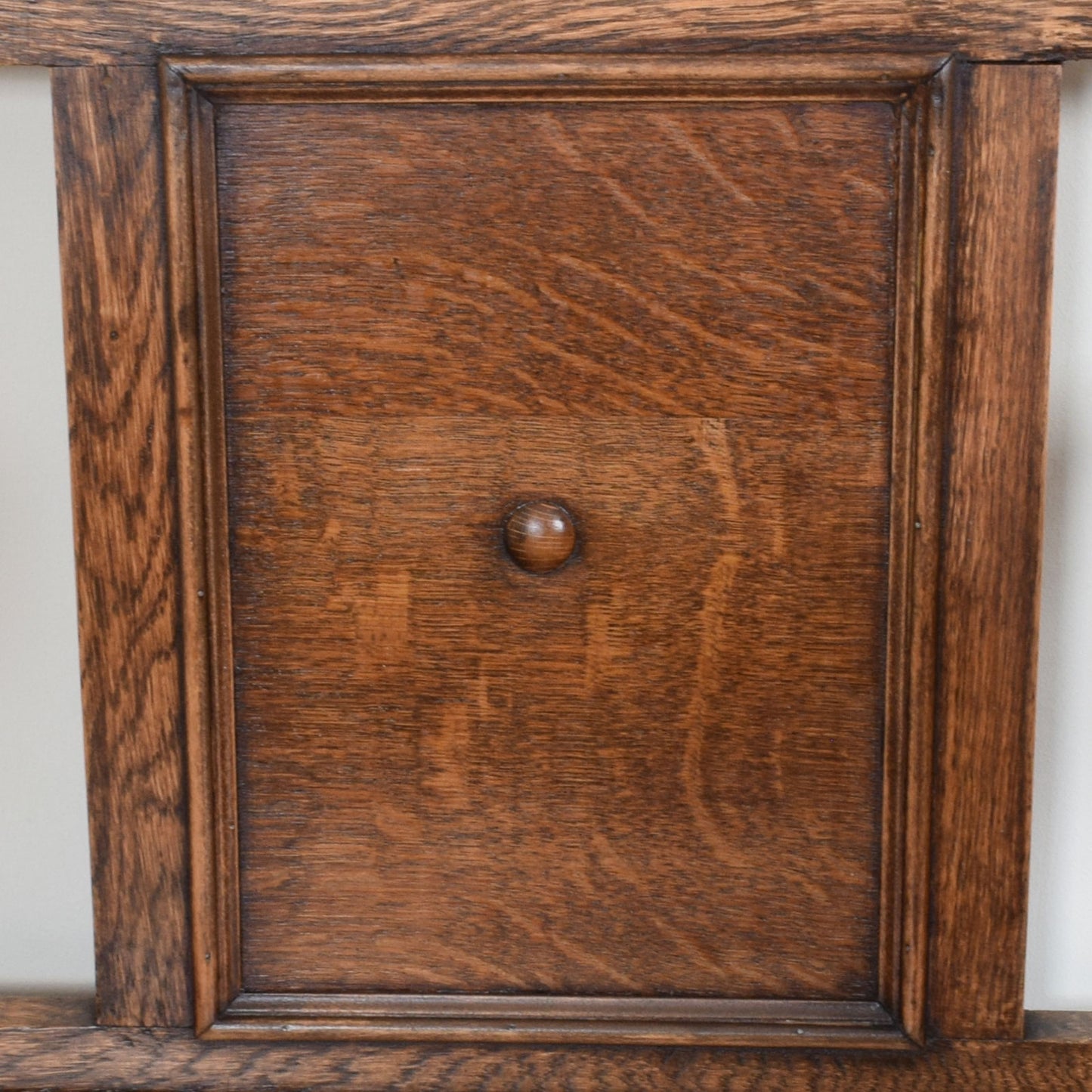 Restored Oak Settle
