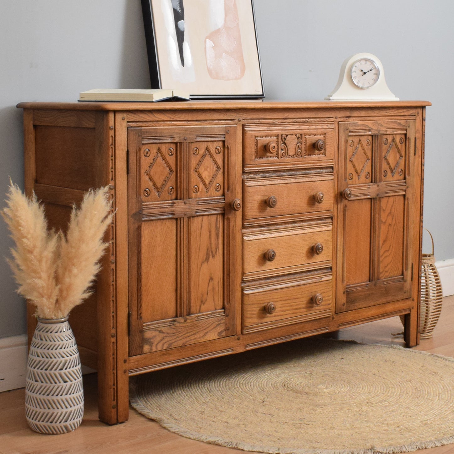 Vintage Restored Ercol Sideboard