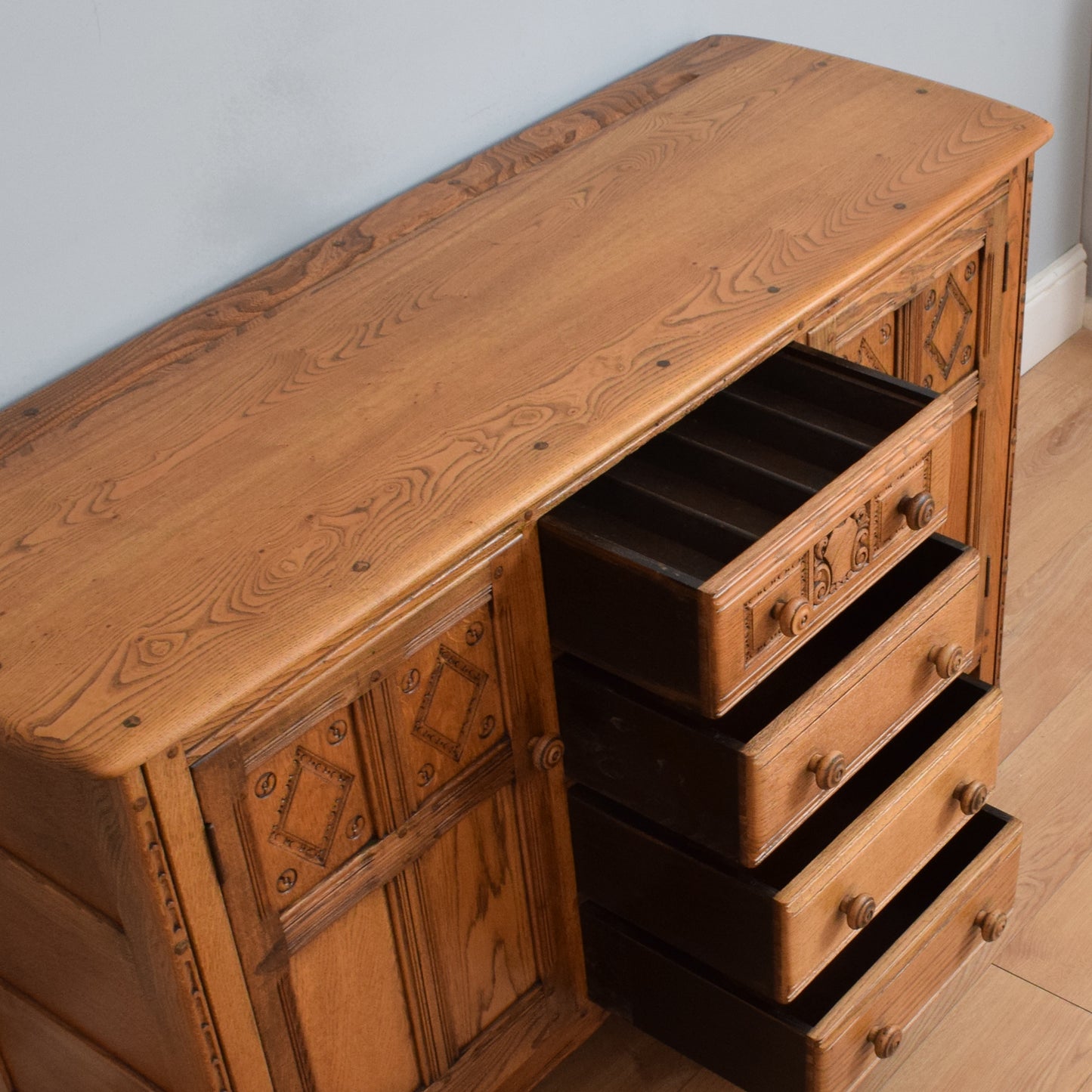 Vintage Restored Ercol Sideboard