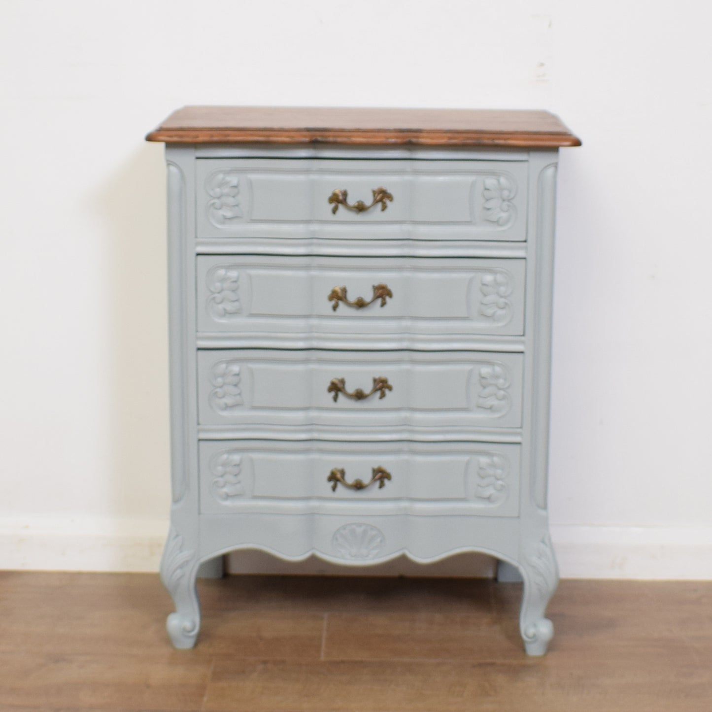 Painted French Chest Of Drawers