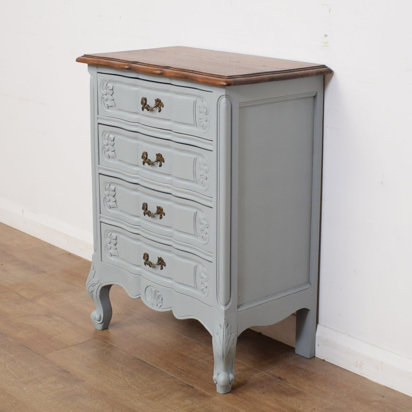 Painted French Chest Of Drawers