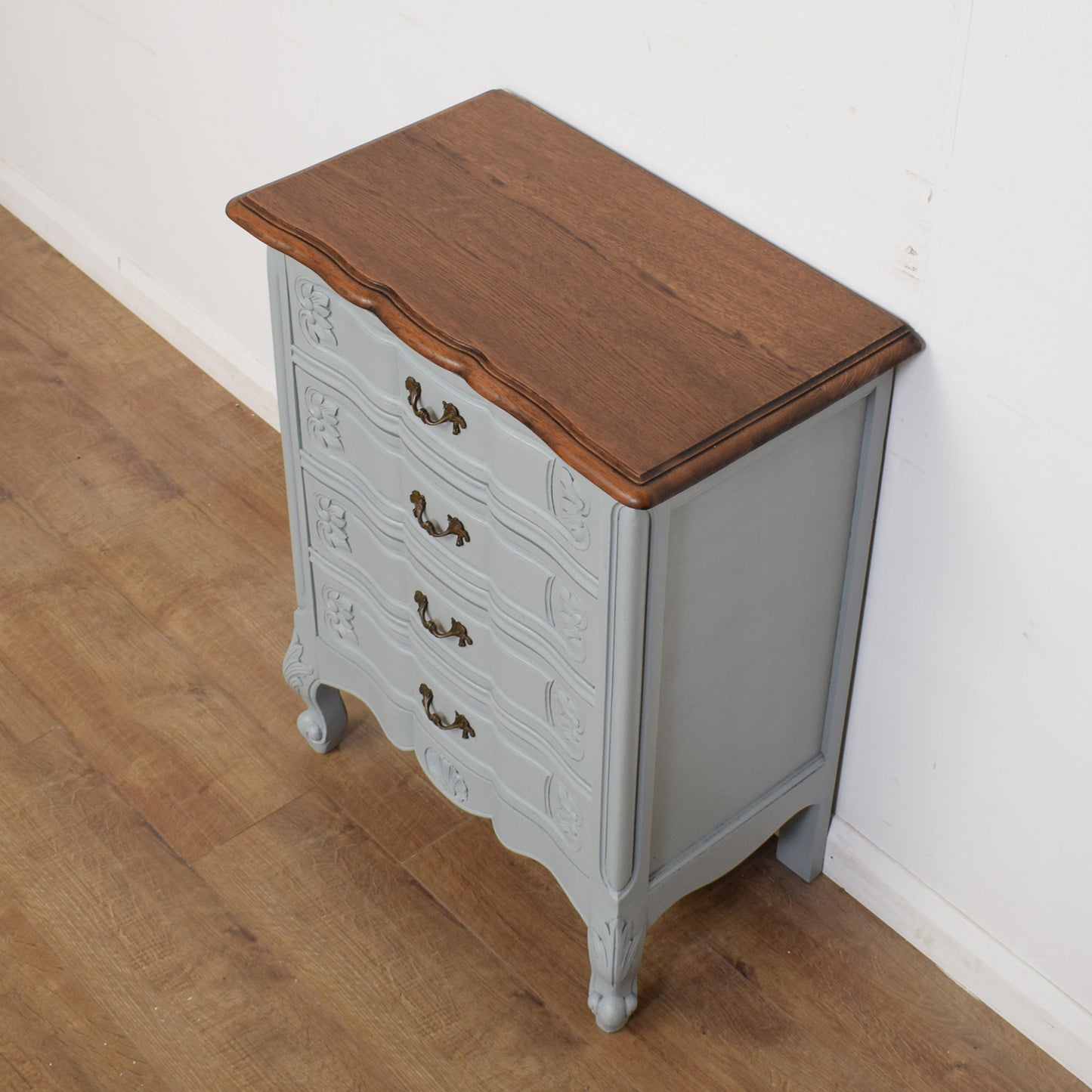 Painted French Chest Of Drawers