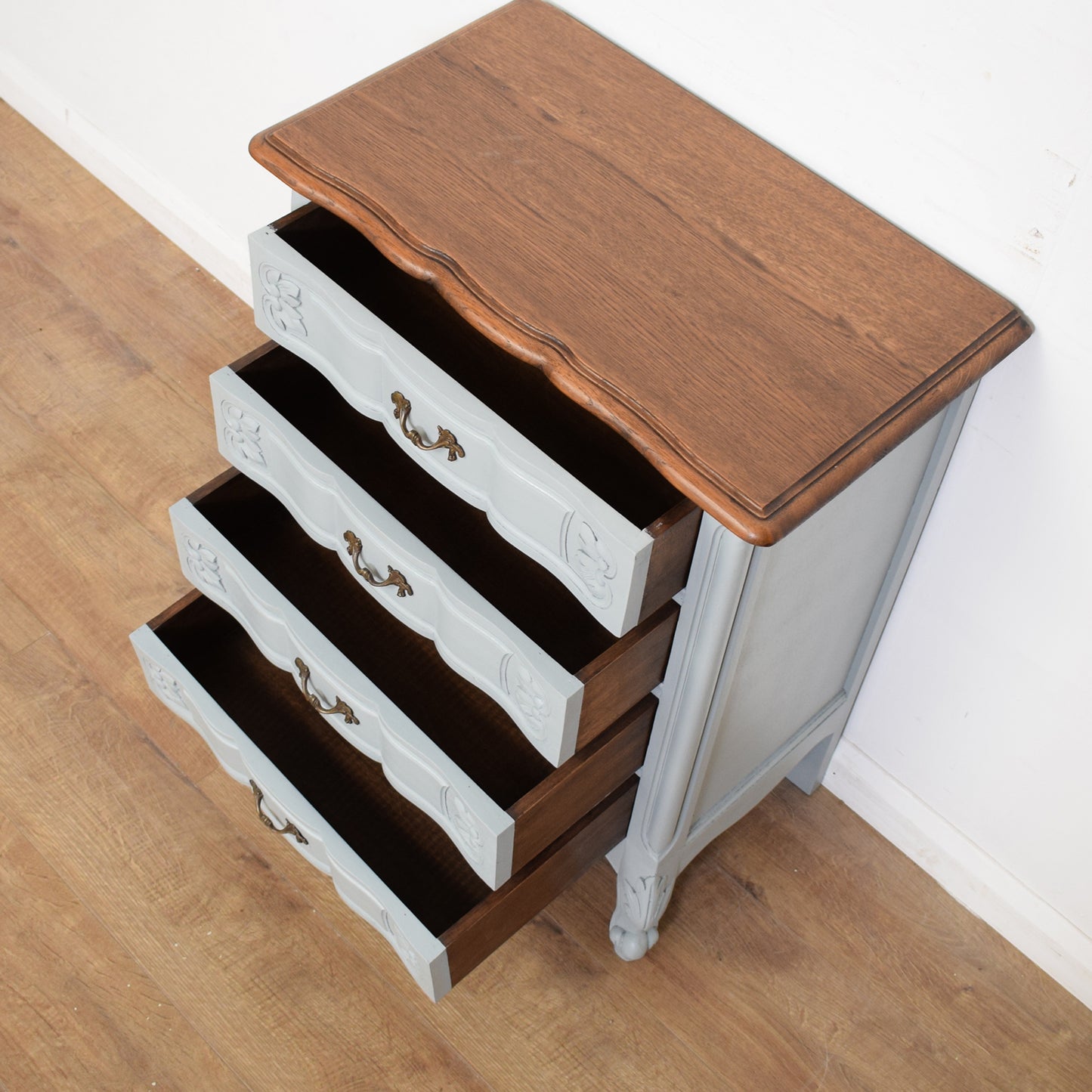 Painted French Chest Of Drawers