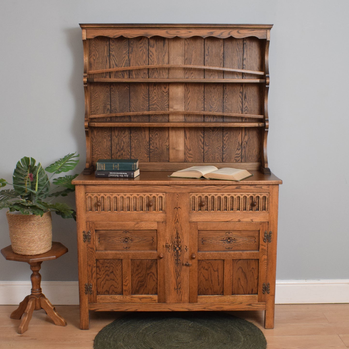 Classic Restored Oak Dresser