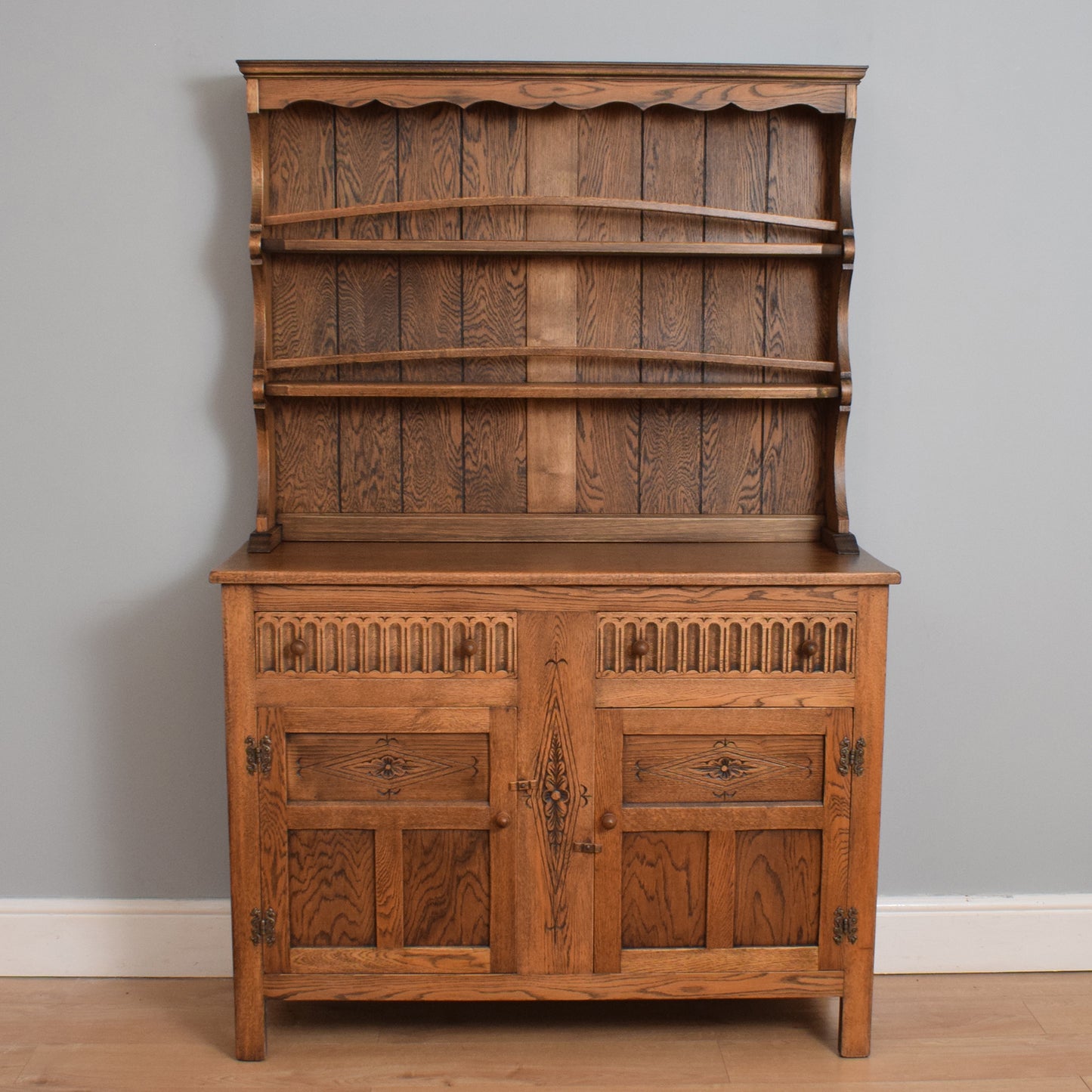 Classic Restored Oak Dresser