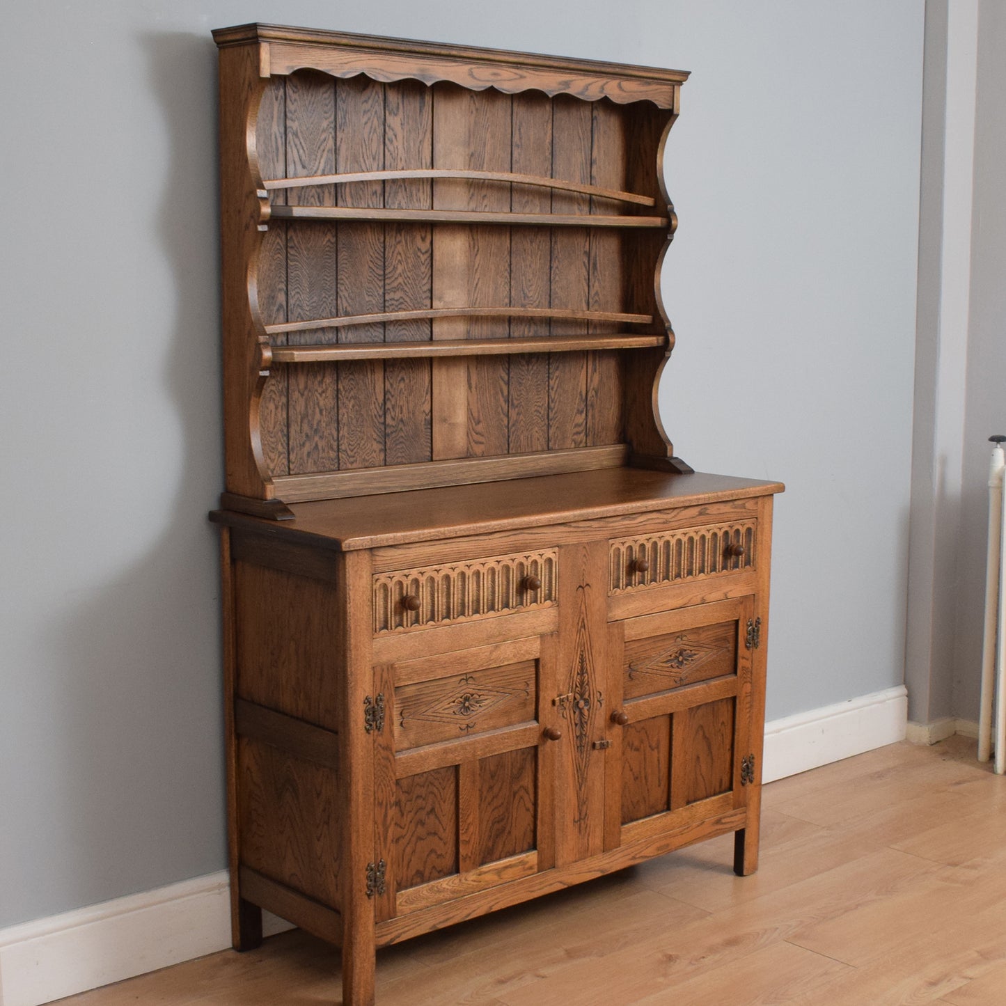 Classic Restored Oak Dresser