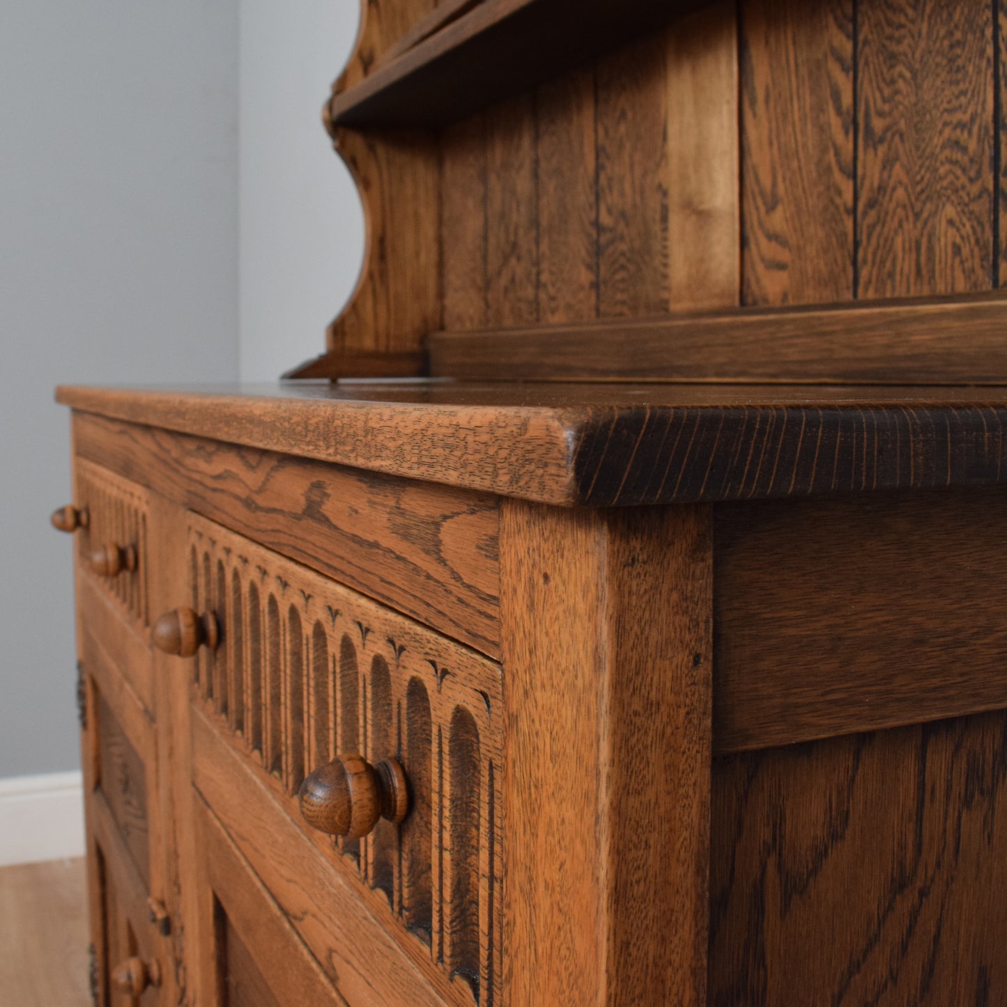 Classic Restored Oak Dresser