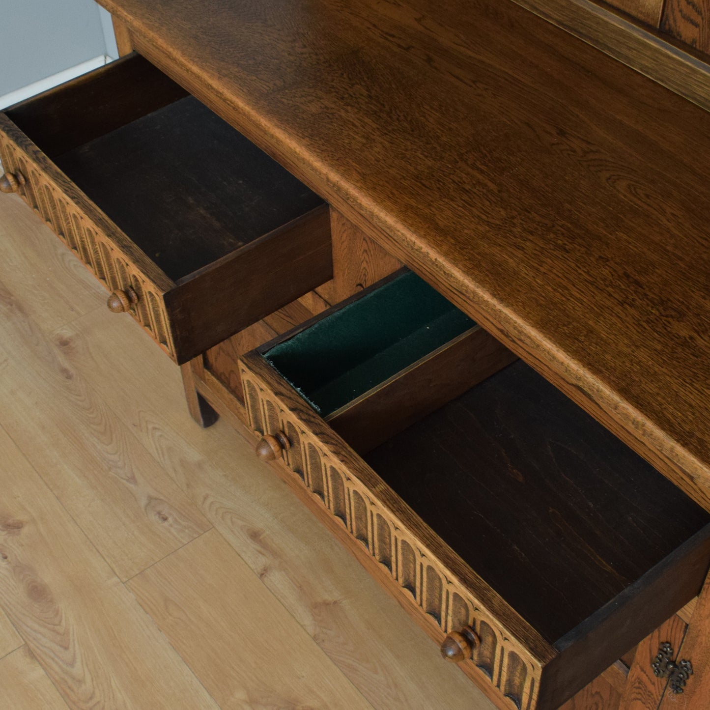 Classic Restored Oak Dresser