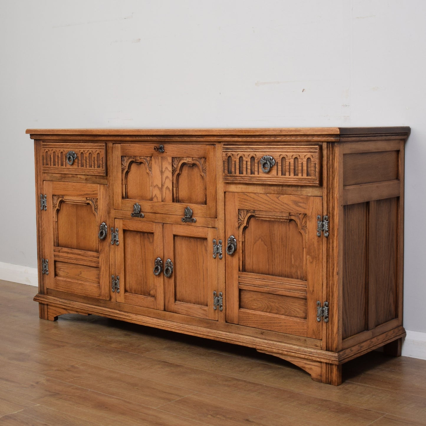 Restored Vintage Old Charm Sideboard