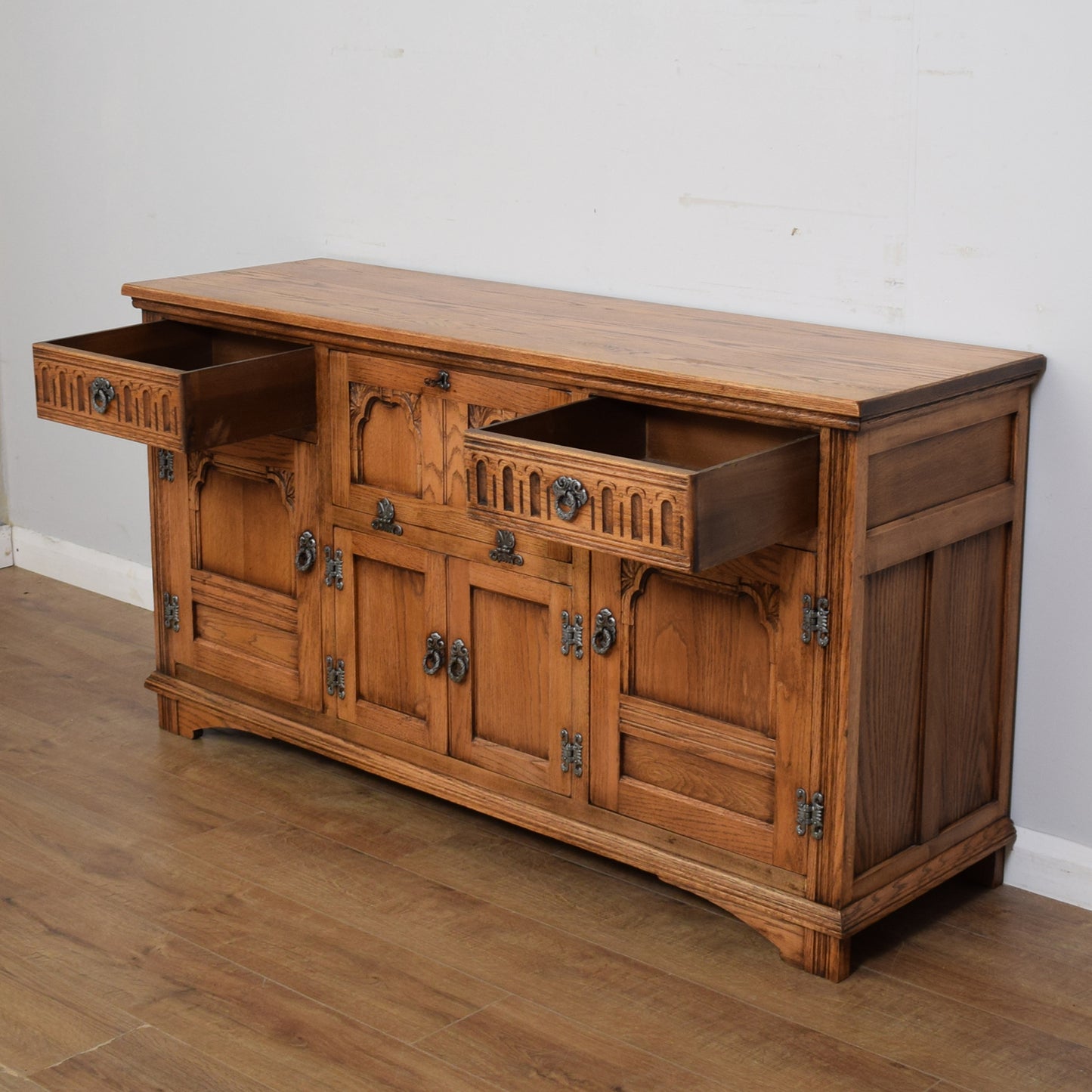 Restored Vintage Old Charm Sideboard