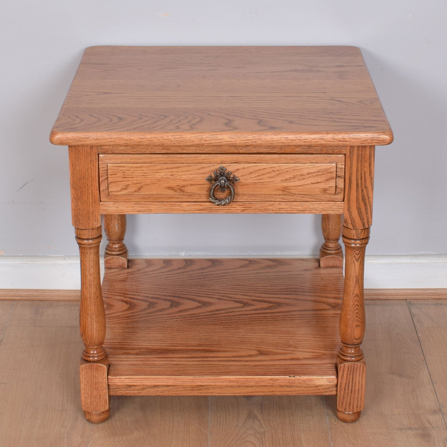 Oak Occasional Table with Drawer