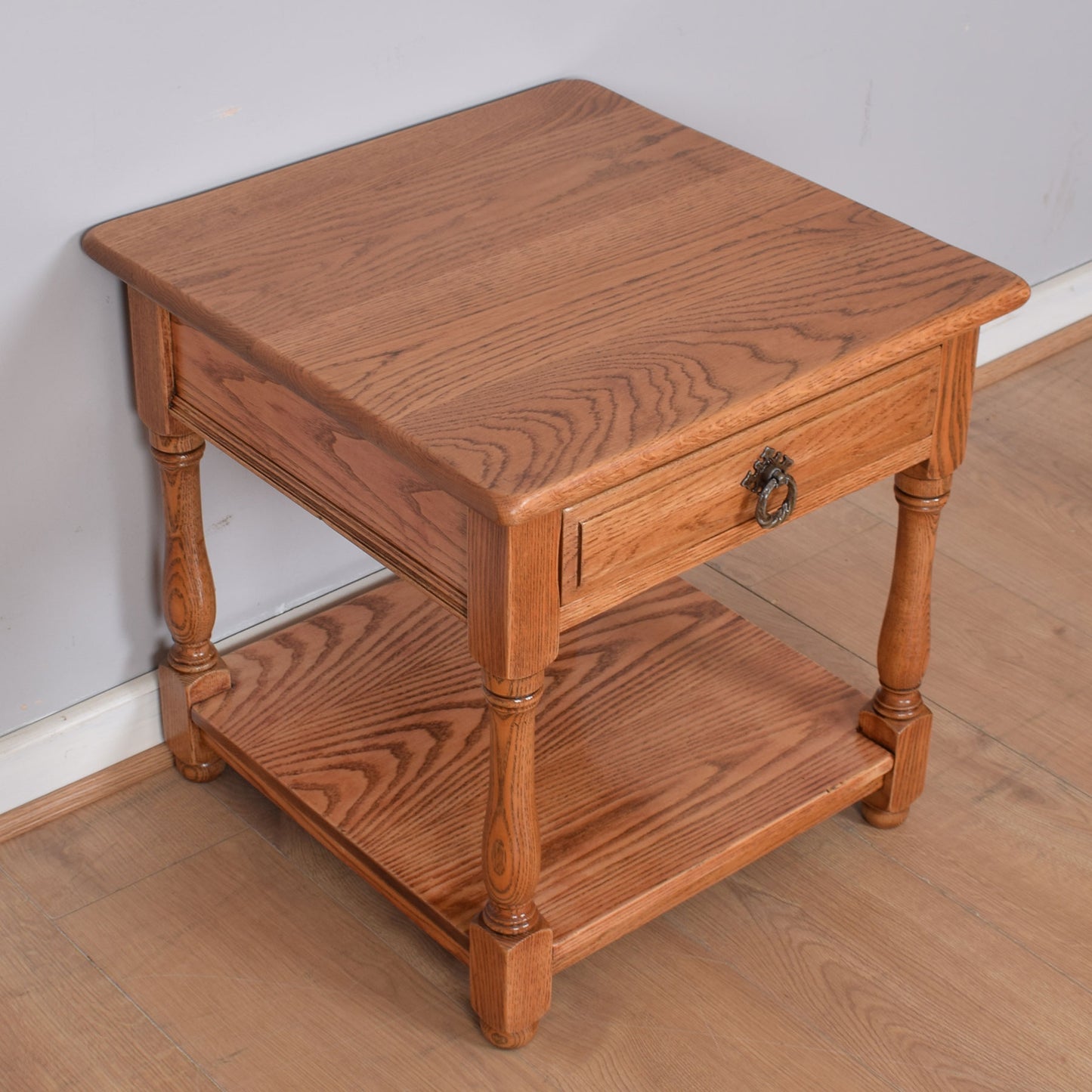 Oak Occasional Table with Drawer