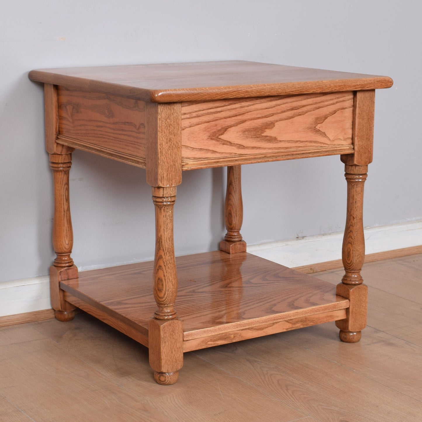 Oak Occasional Table with Drawer