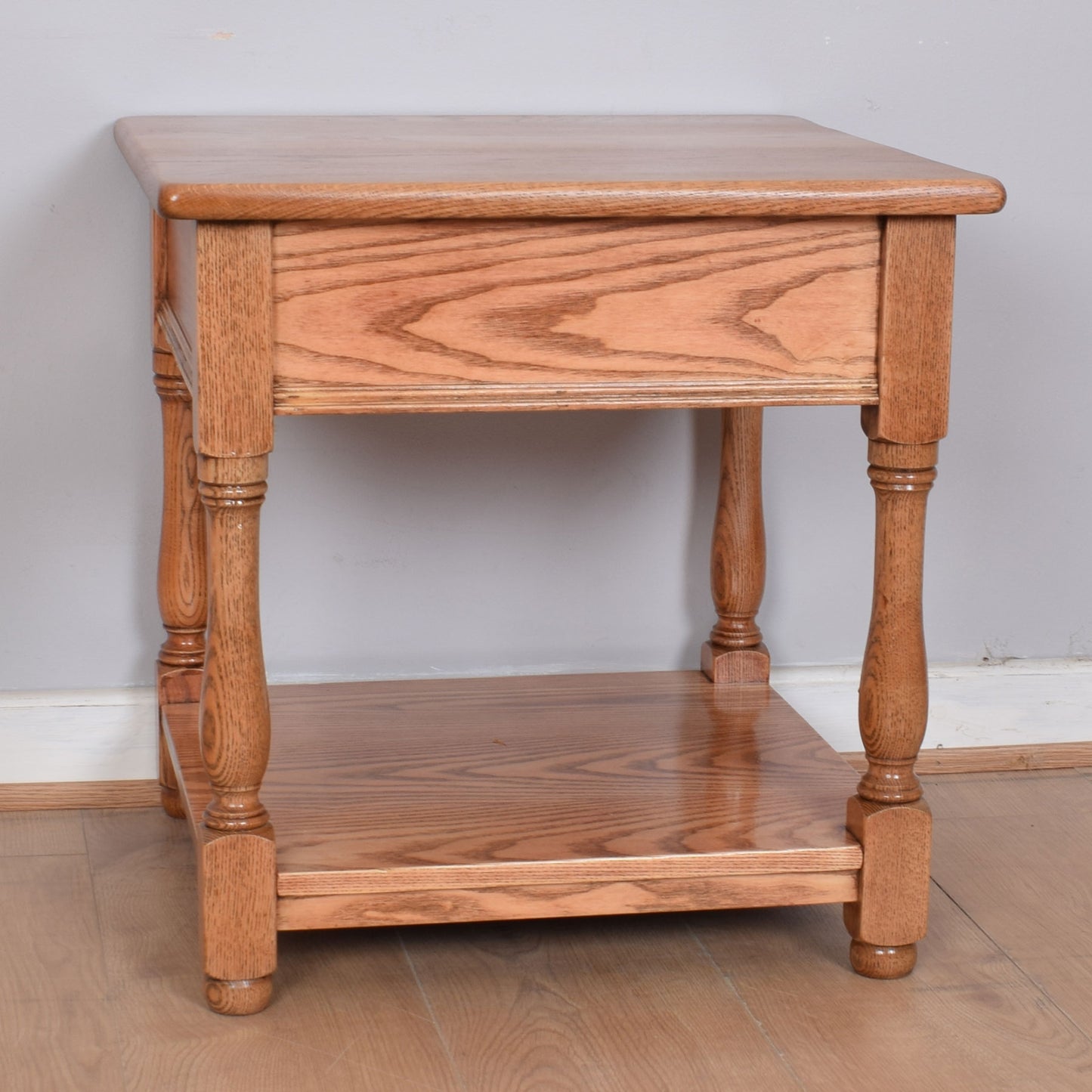 Oak Occasional Table with Drawer