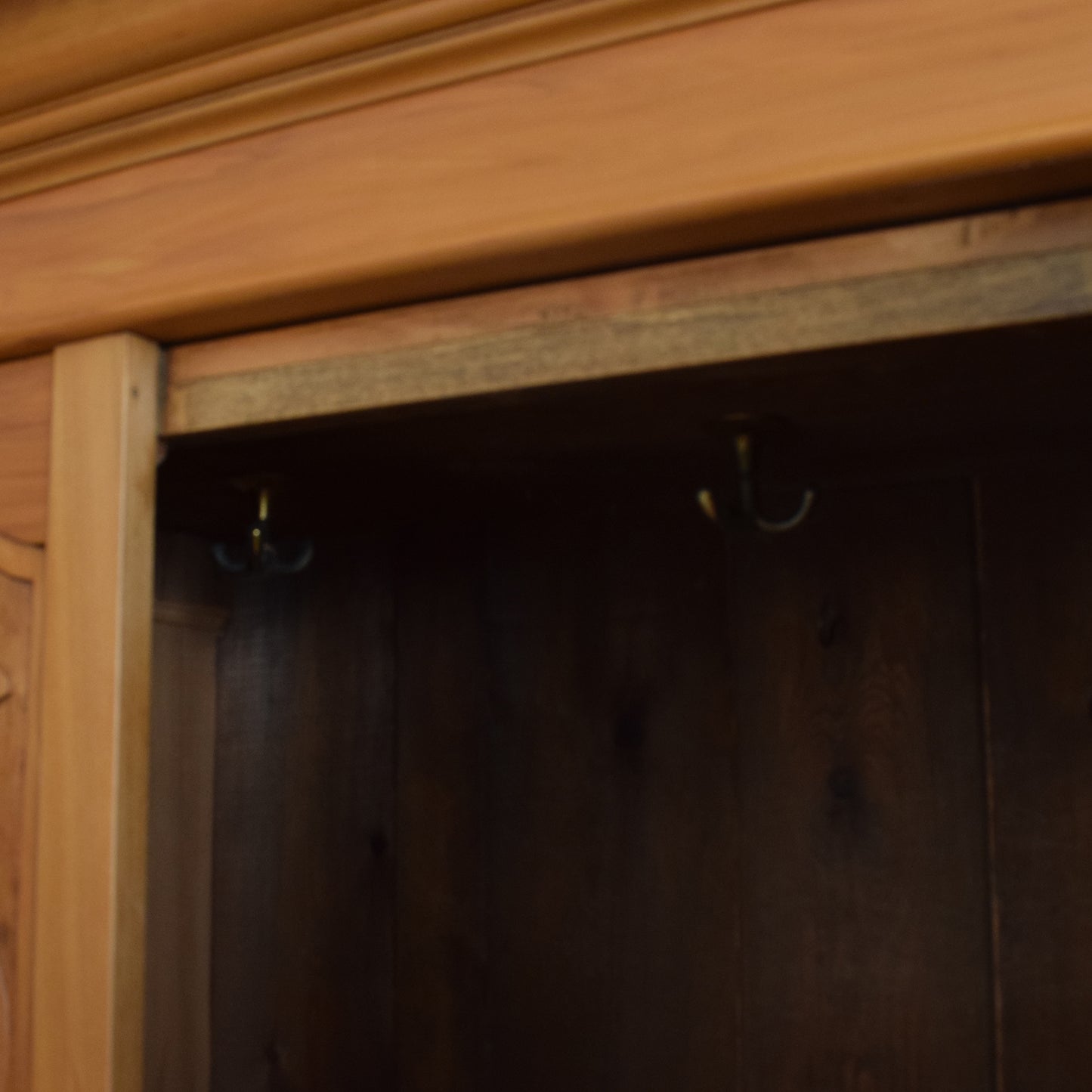Edwardian Satinwood Wardrobe